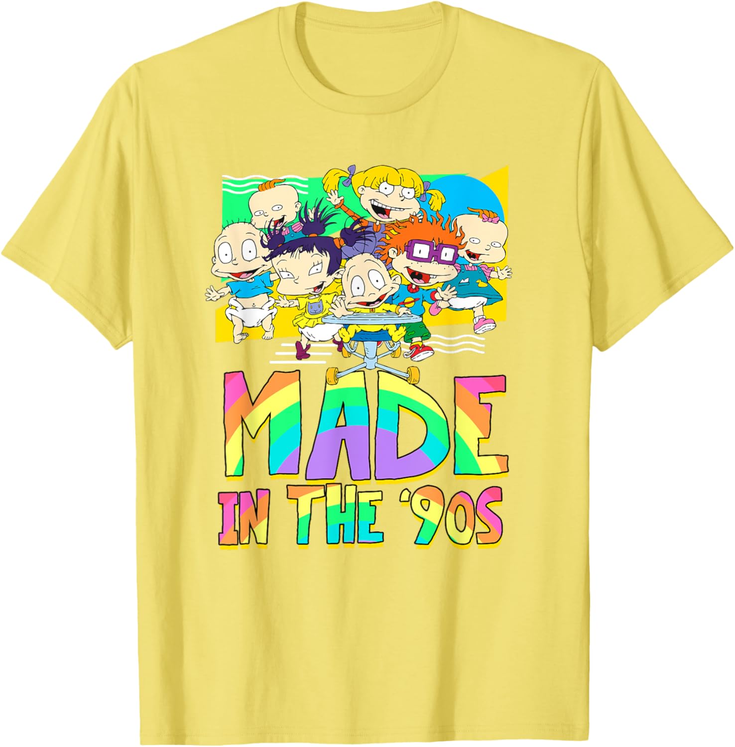 Mademark x Rugrats Rainbow Gradient T-Shirt Inspired by 90s Nostalgia - 14