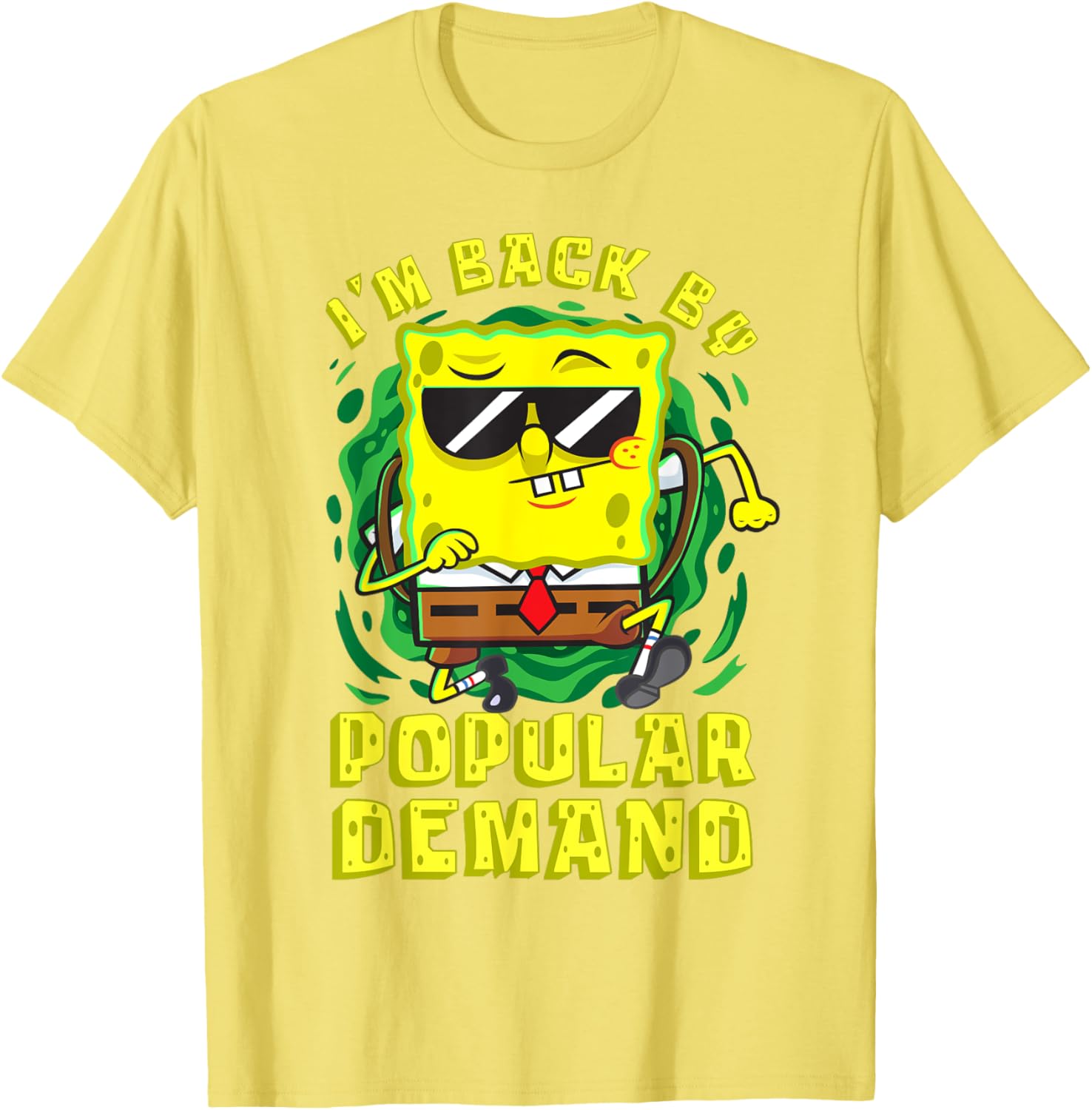 Mademark SpongeBob Im Back T-Shirt for School Fun Trending Apparel - 13