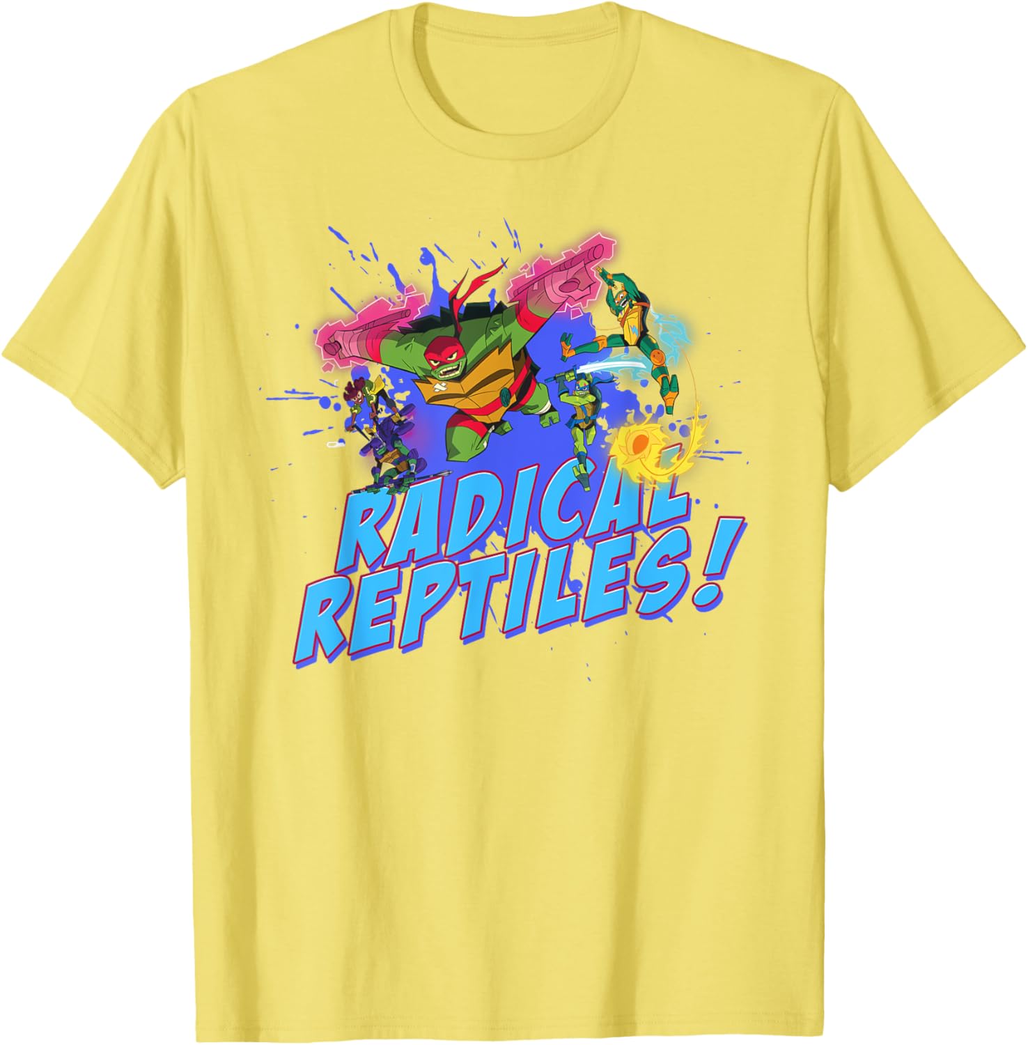 Mademark TMNT Brothers Radical Reptiles Rise T-Shirt for Fans - 17