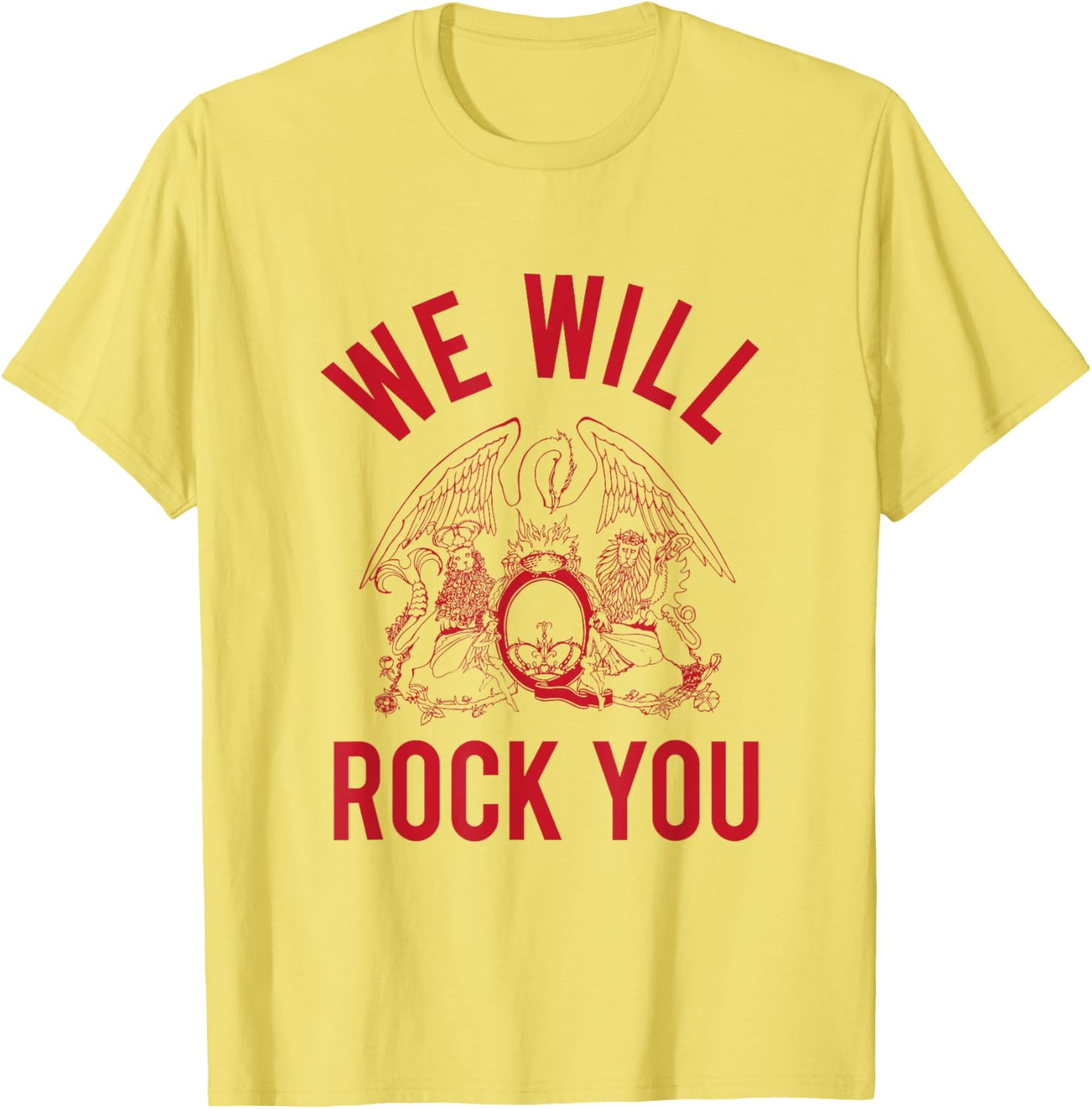 Queen Red Letters Rock You T-Shirt Stylish Casual Wear for Everyone - 5