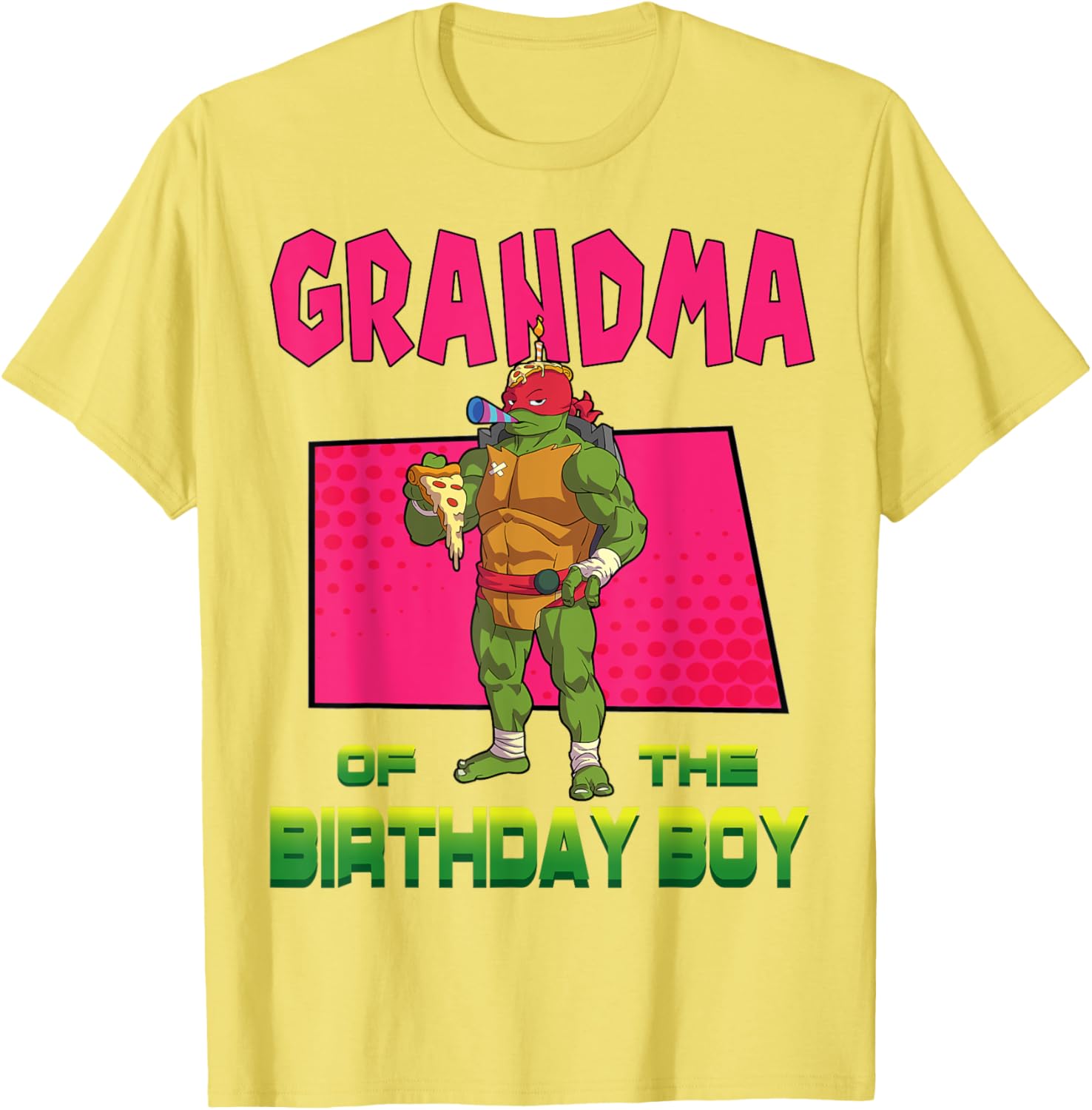 Mademark Raphael Birthday Boy Pizza Party T-Shirt for Kids - 10
