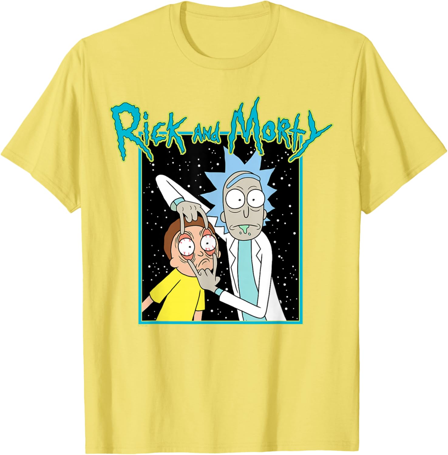 Rick and Morty Space Look Morty T-Shirt for Trendy Cartoon Style - 10