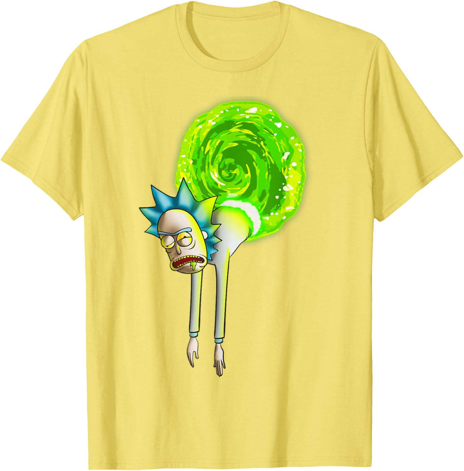 Crestfallen Rick T-Shirt by Mademark x Rick and Morty - Unique Graphic Tee - 15