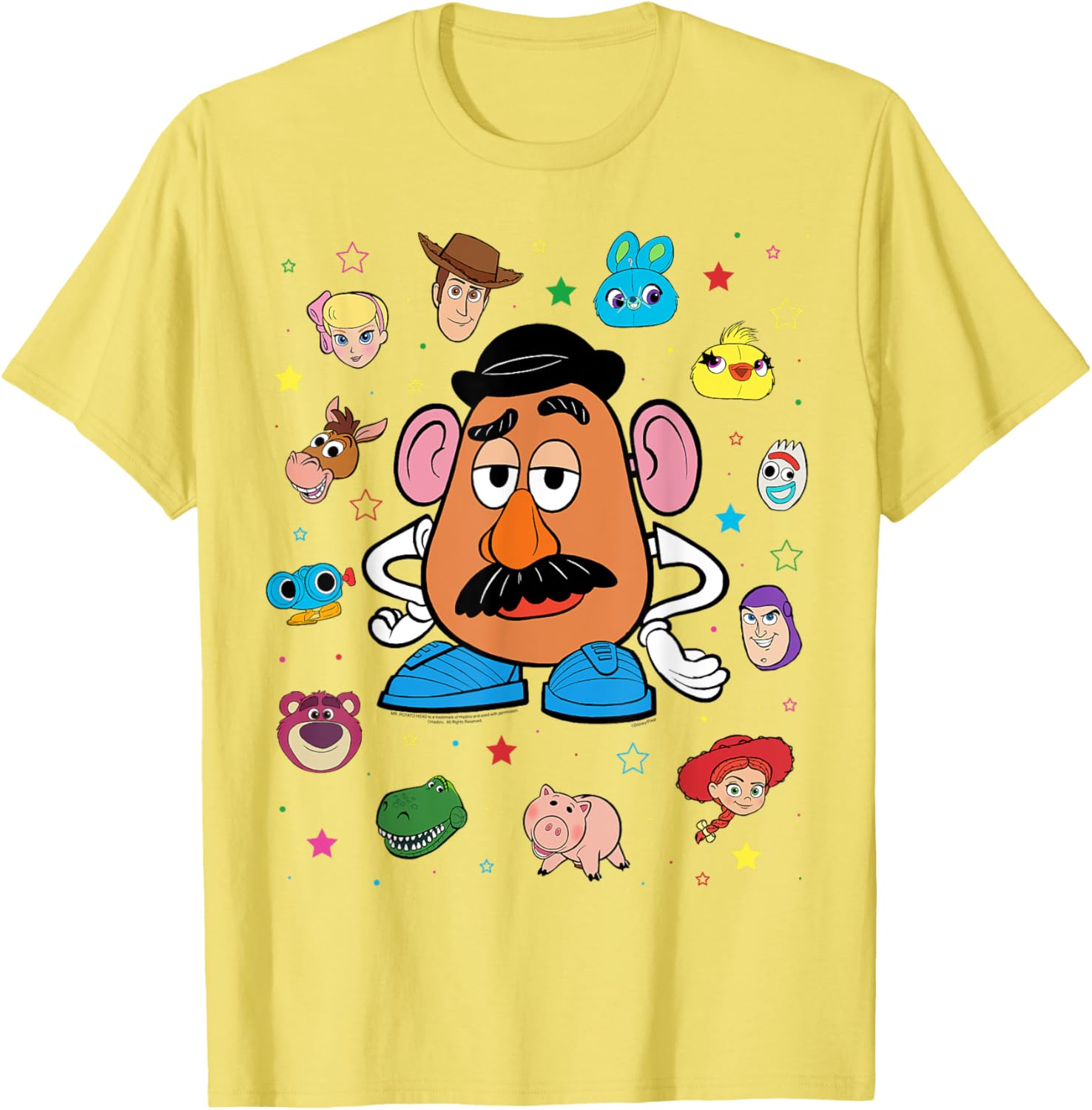 Disney Pixar Toy Story Mr. Potato Head Costume T-Shirt for Fun Dress Up - 14