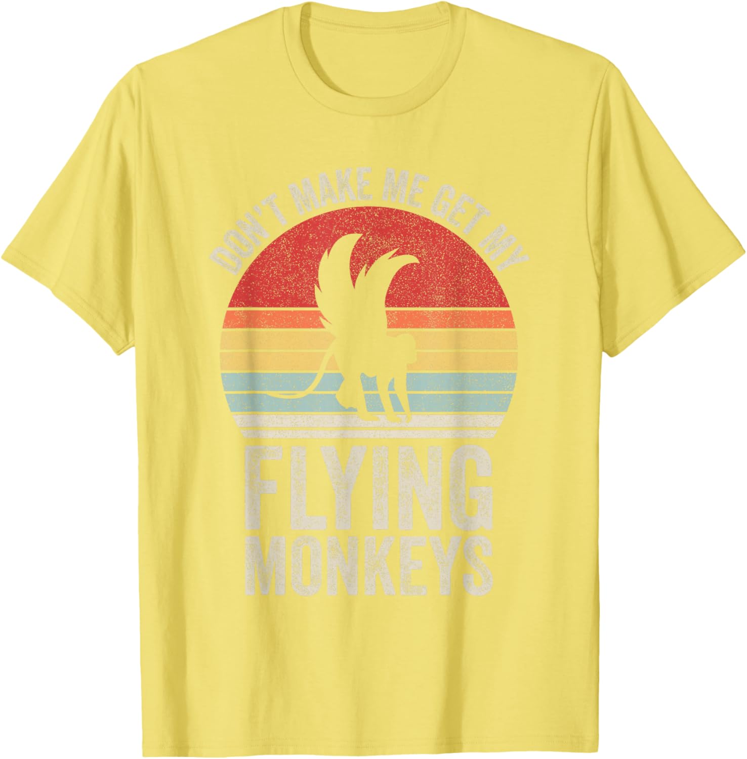 Vintage Retro Flying Monkeys T-Shirt for Fun Lovers and Gift Ideas - 3