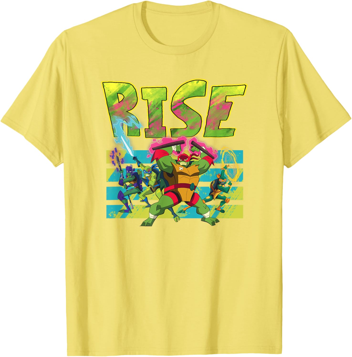 Mademark Teenage Mutant Ninja Turtles Splatter Paint T-Shirt for Fans - 2