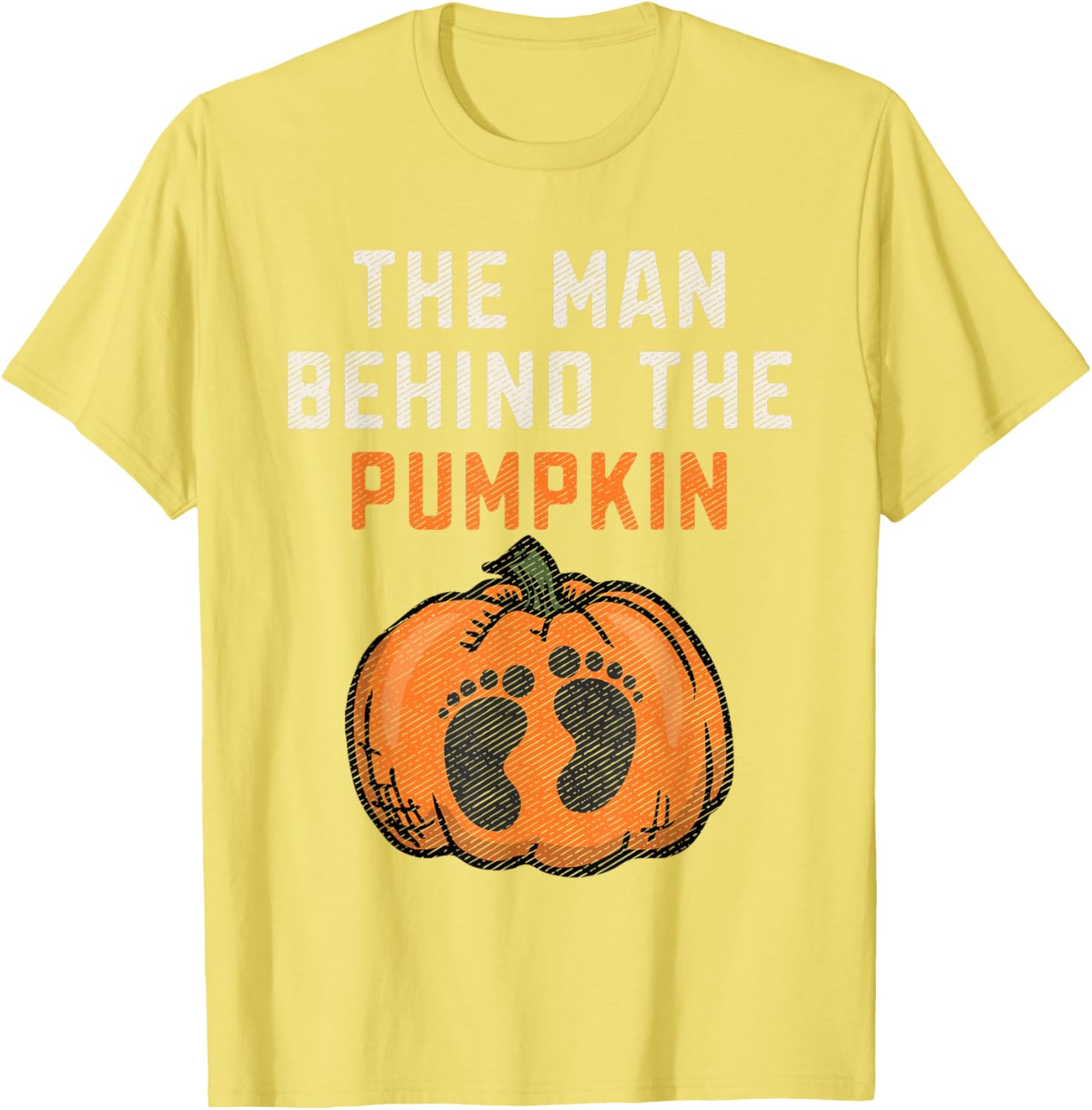 Funny Pumpkin Dad Halloween Pregnancy Reveal T-Shirt for Expecting Fathers - 23