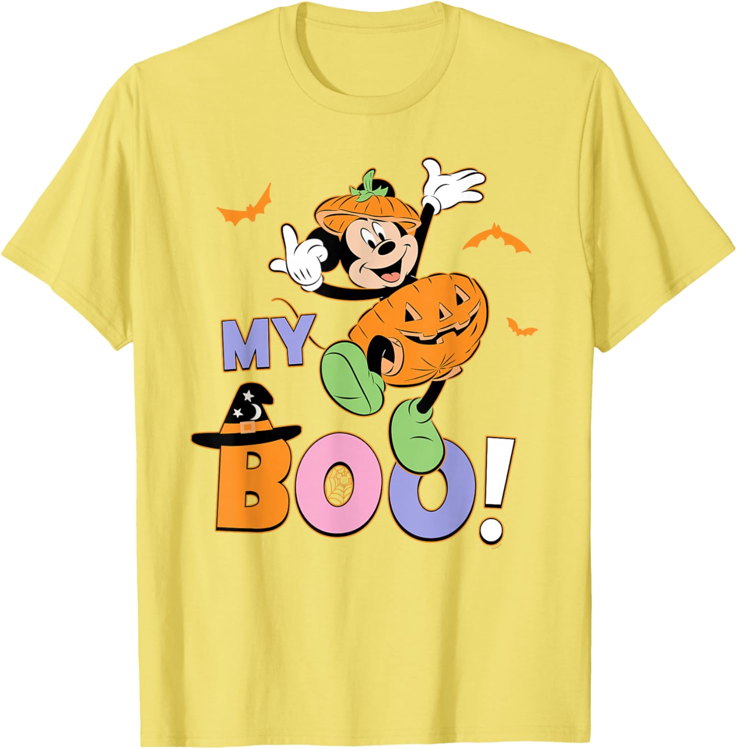 Disney Mickey Mouse My Boo Couples Halloween T-Shirt for Fun Halloween Style - 26