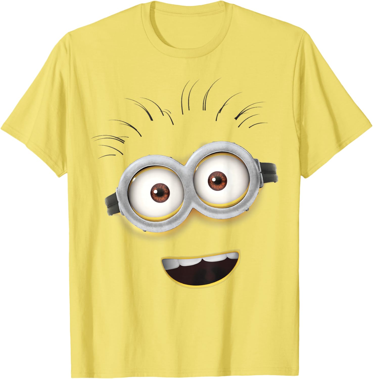 Despicable Me Minions Phil Graphic T-Shirt with Happy Face Design - 1