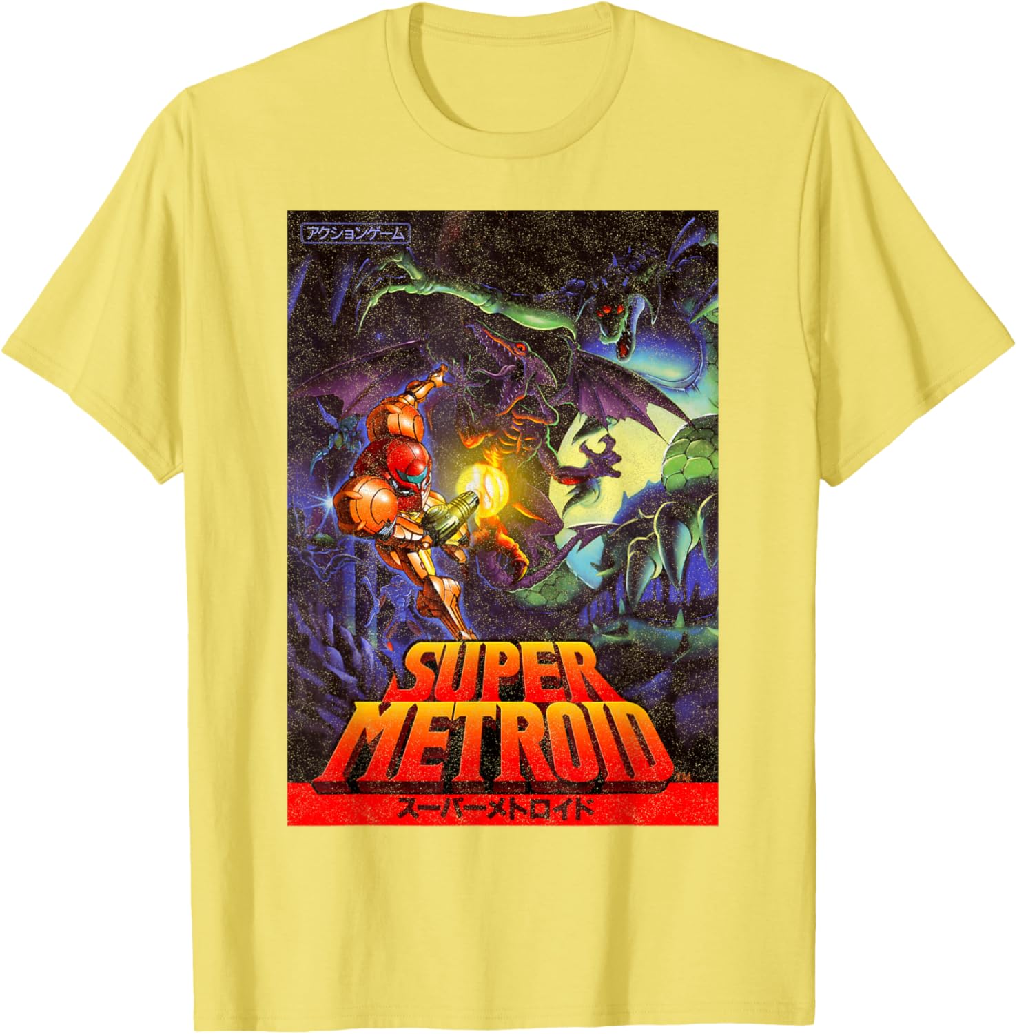 Samus Super Metroid T-Shirt for Fans of Nintendo Gaming Adventure - 2