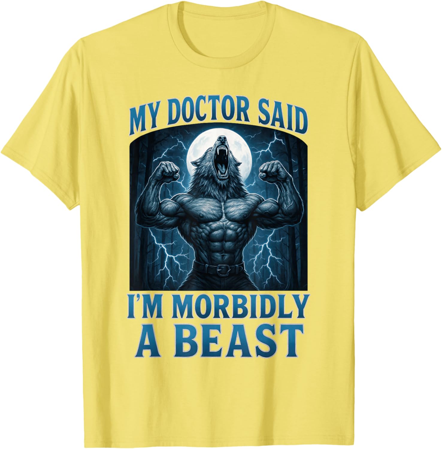 Funny Alpha Wolf Beast Meme Graphic Tee for Men, Women, and Teens - 21