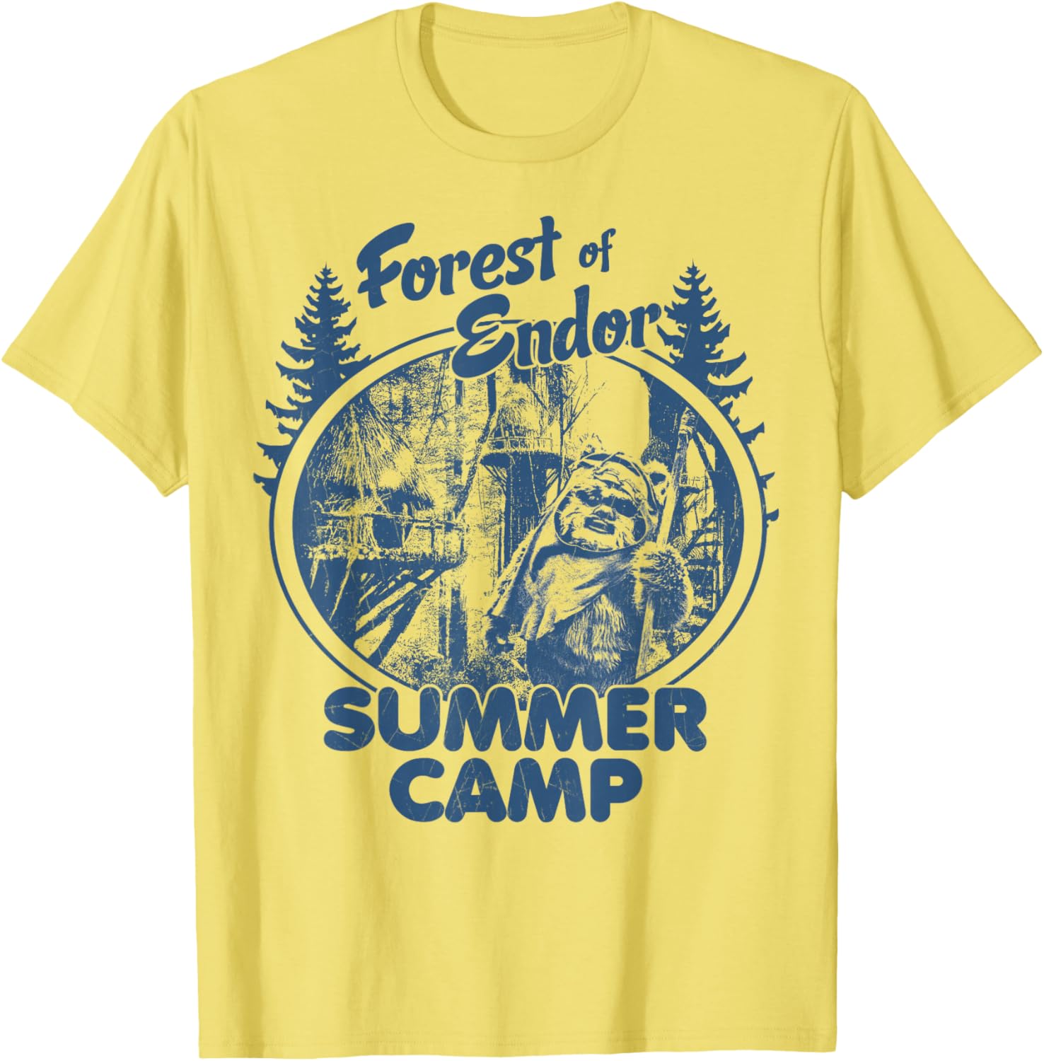 Star Wars Wicket Ewoks Endor Summer Camp T-Shirt for Disney Fans - 5