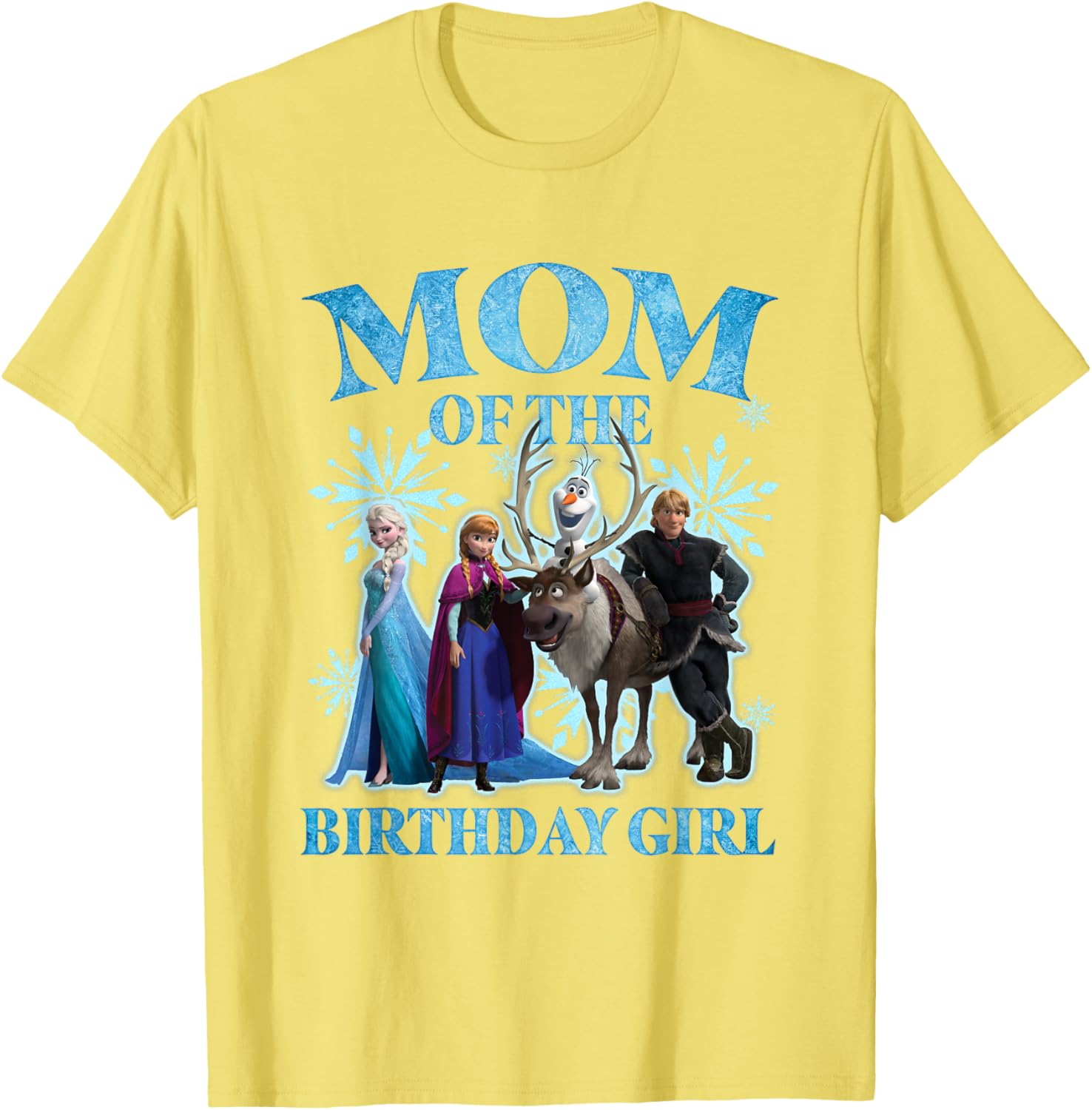 Disney Frozen Mom of the Birthday Girl T-Shirt for Fun Celebrations - 6