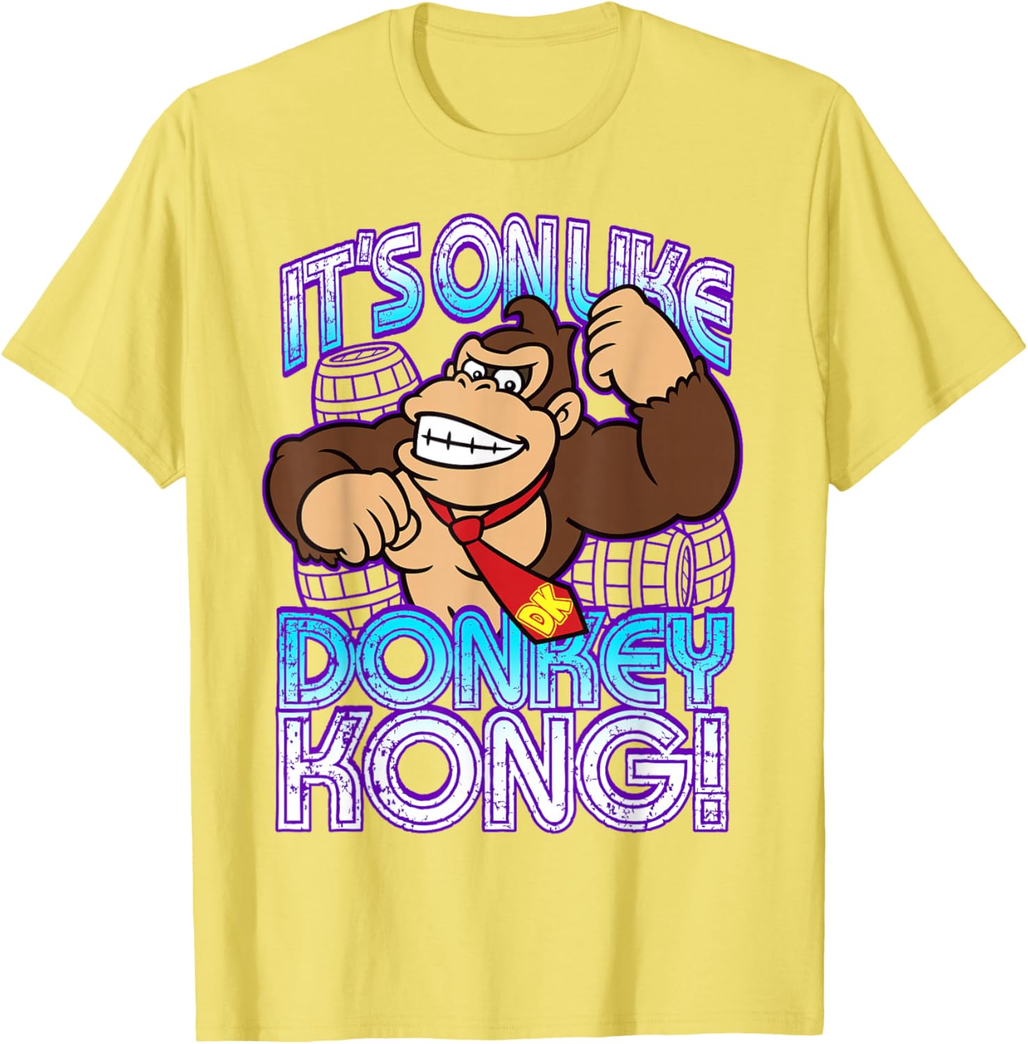 Donkey Kong It's On Taunt Graphic T-Shirt for Gamers and Fans - 5