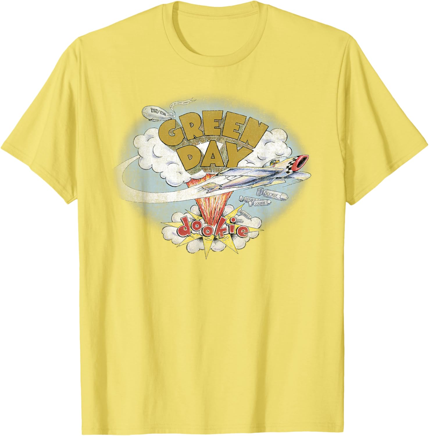 Green Day Fresh Dookie T-Shirt for Music Lovers - Stylish Casual Wear - 1