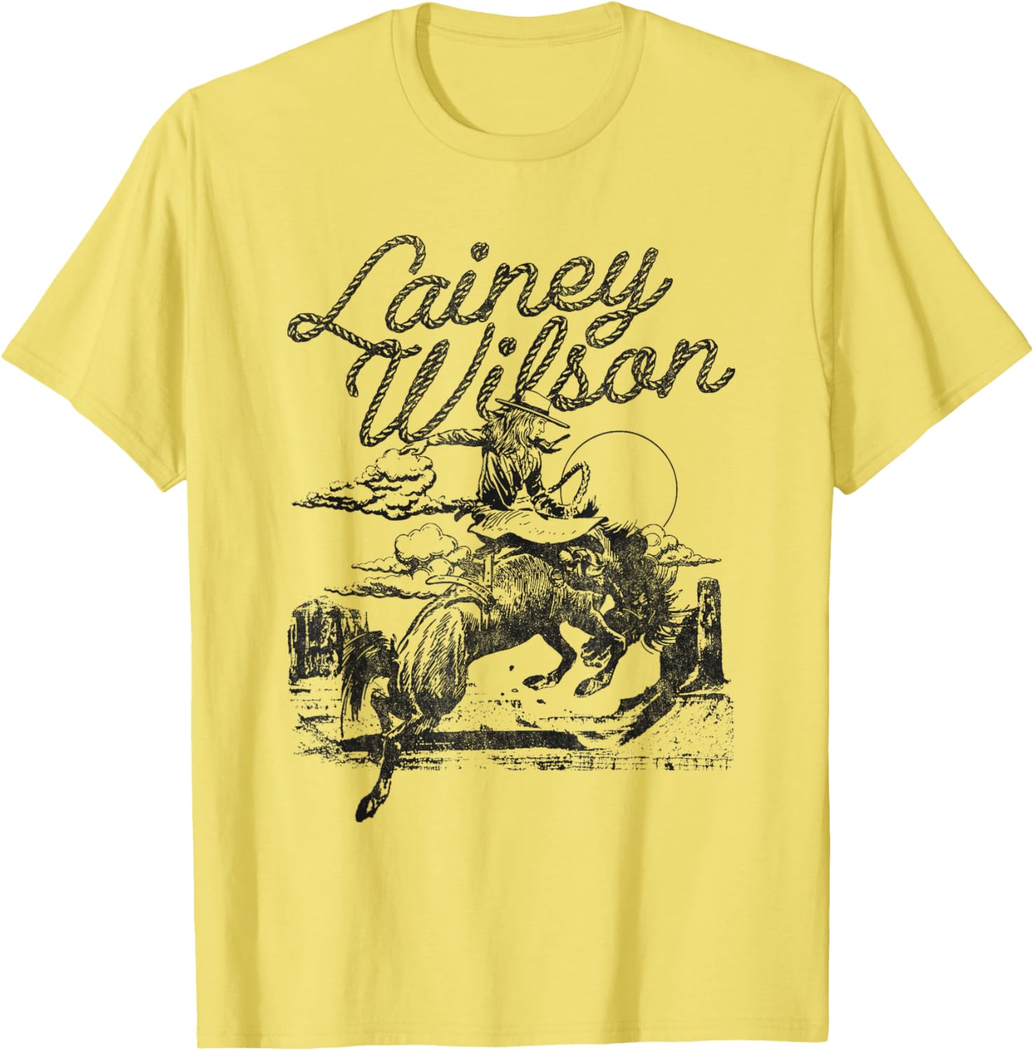 Lainey Wilson Horse T-Shirt for Fans of Country Music and Equestrian Style - 2