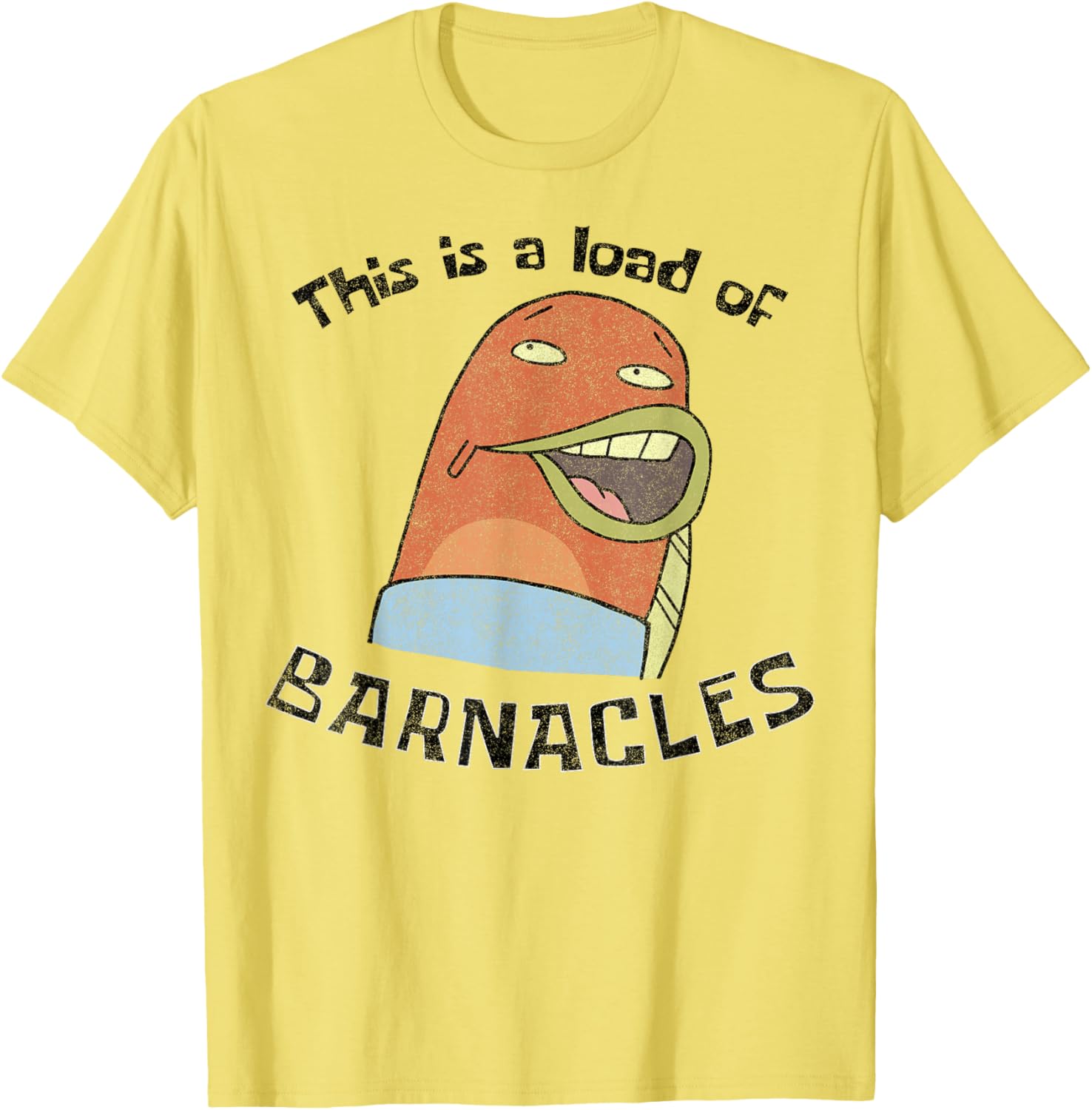 SpongeBob SquarePants Barnacles T-Shirt Fun Cartoon Apparel for Fans - 11