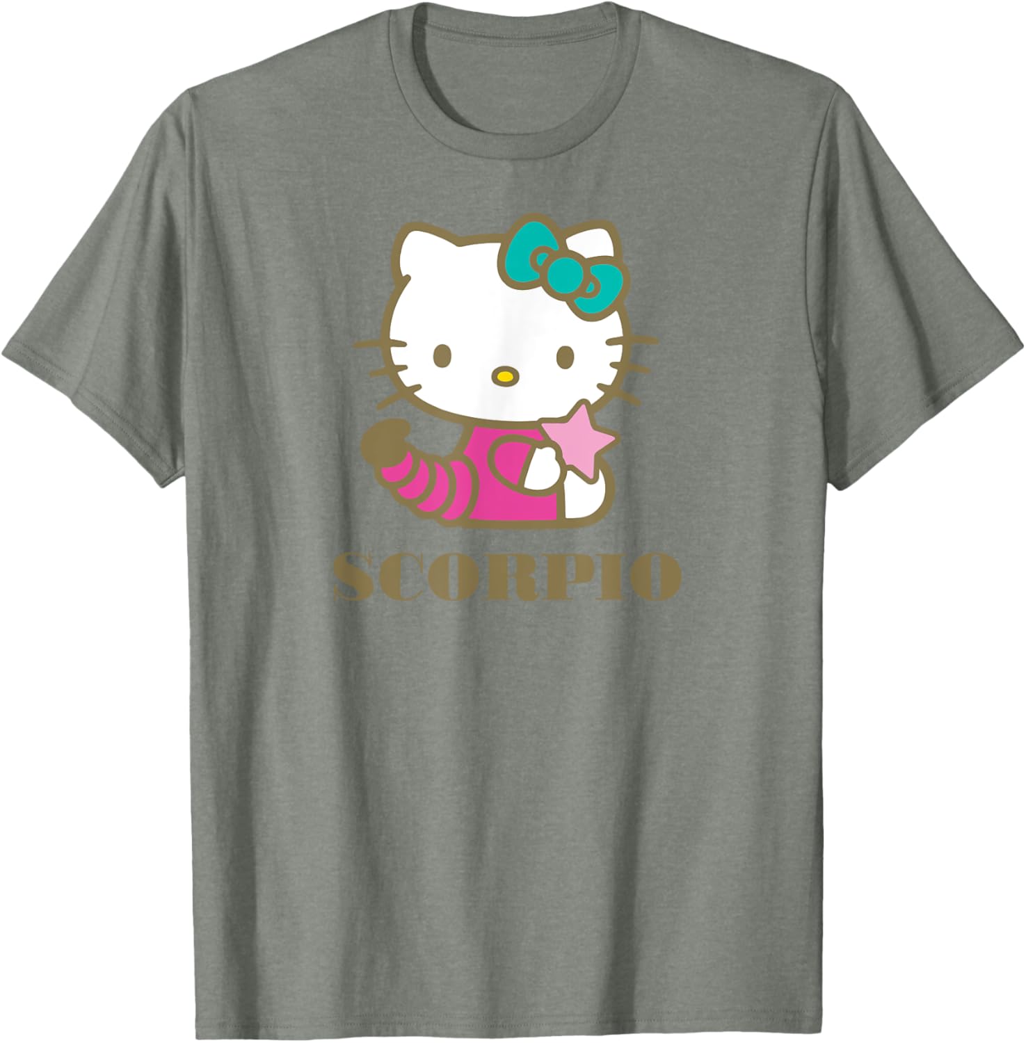 Hello Kitty Scorpio Zodiac T-Shirt for Trendy Fans of Cute Fashion - 10