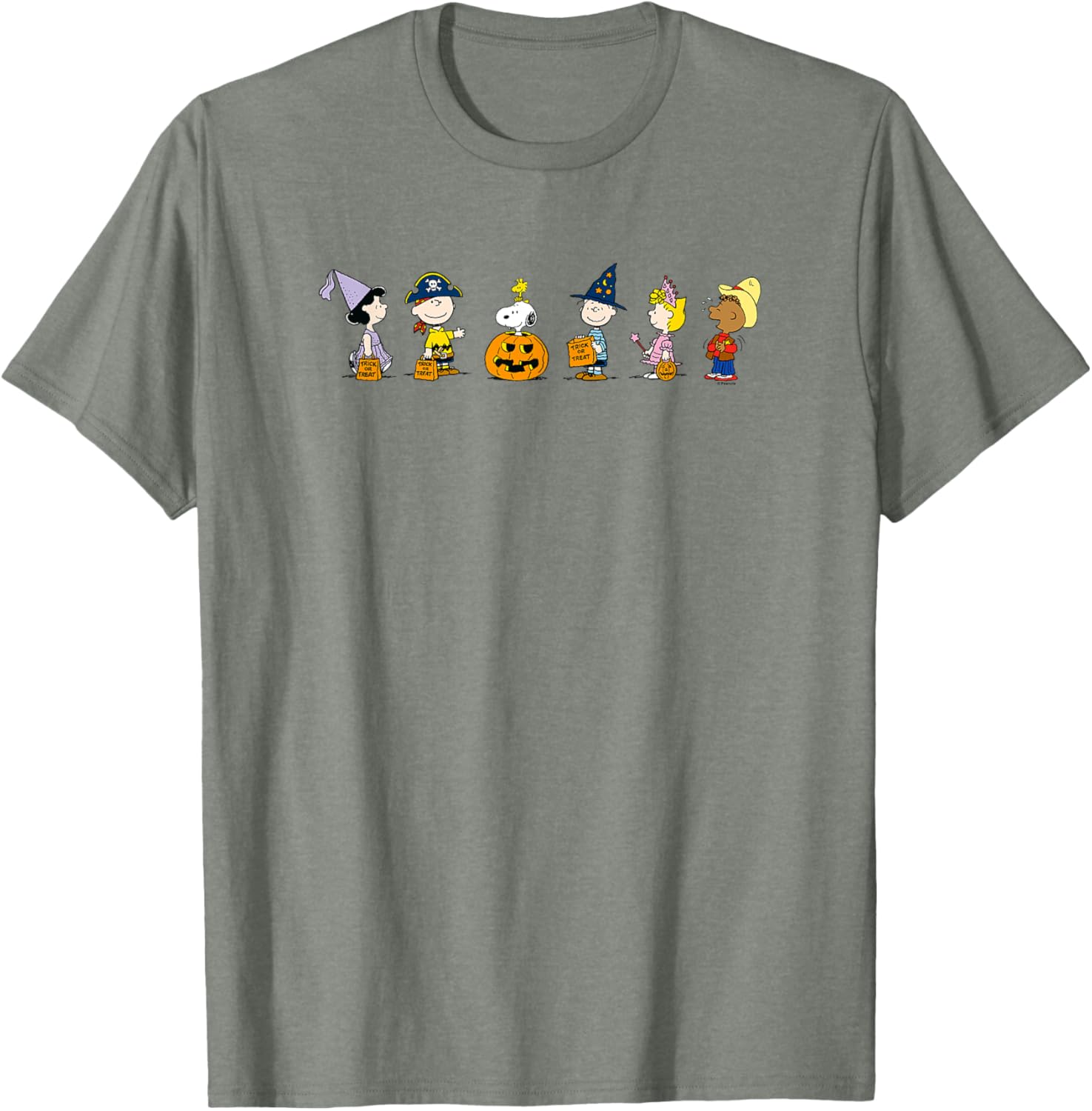 Peanuts Halloween T-Shirt for Fun Costume Parties and Festive Days - 1