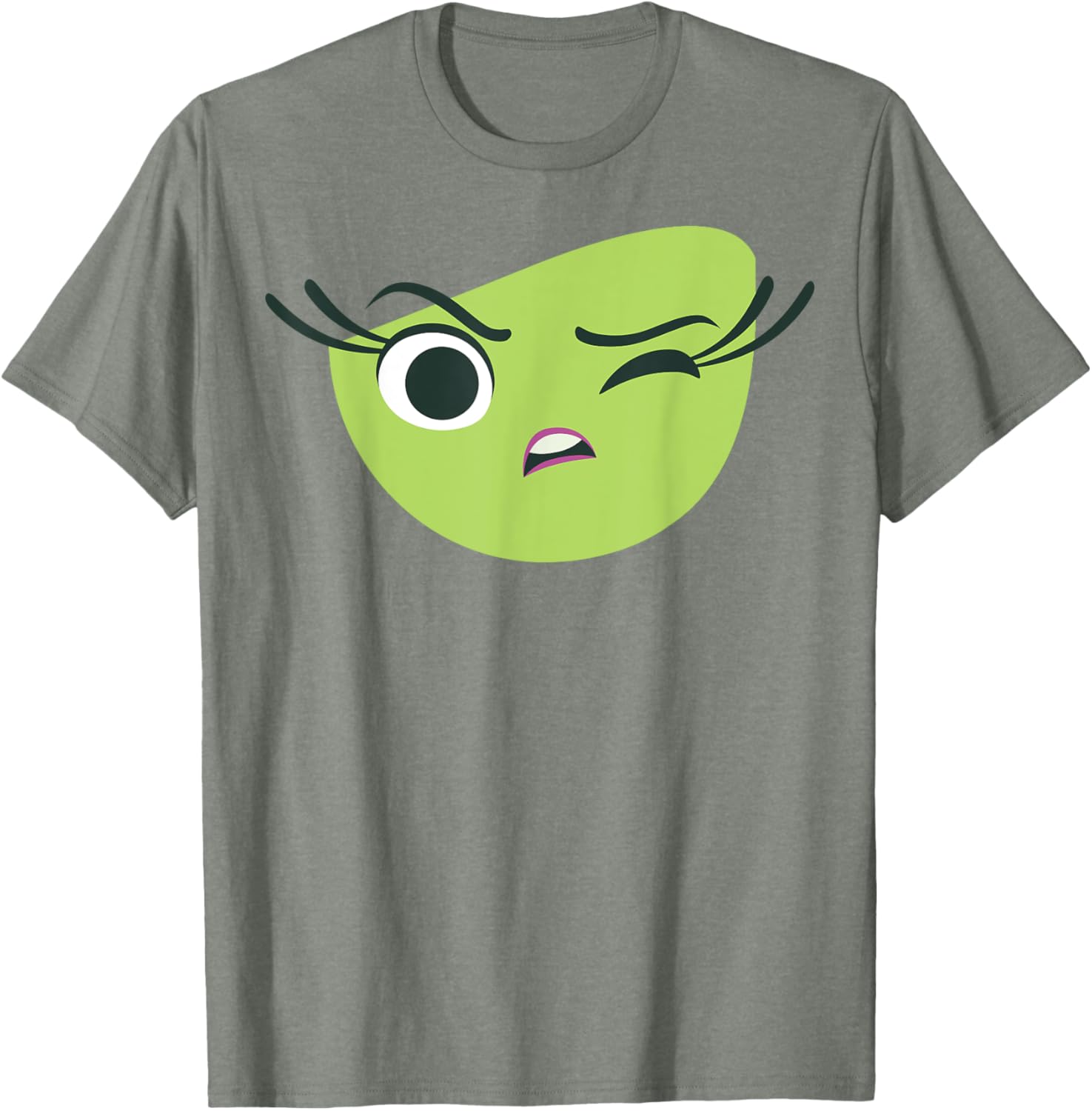 Disney Pixar Inside Out Disgust Halloween T-Shirt for Kids and Adults - 3
