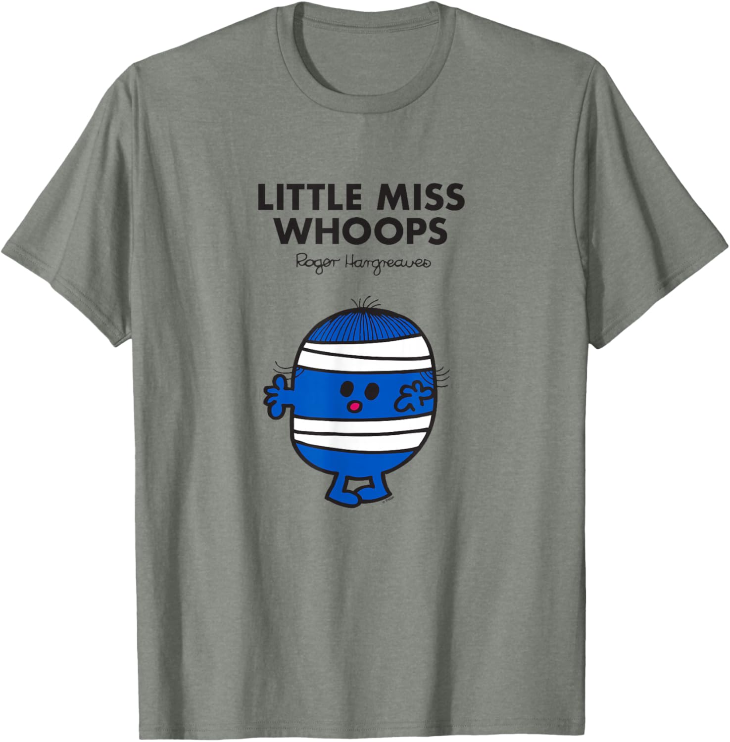 Mr Men Little Miss Whoops T-Shirt for Kids Fun Graphic Tee - 7