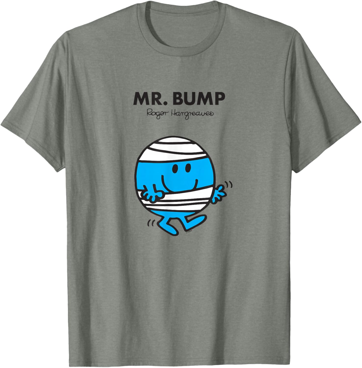 Mr. Men Mr. Bump T-Shirt for Kids - Fun and Colorful Cotton Tee - 12