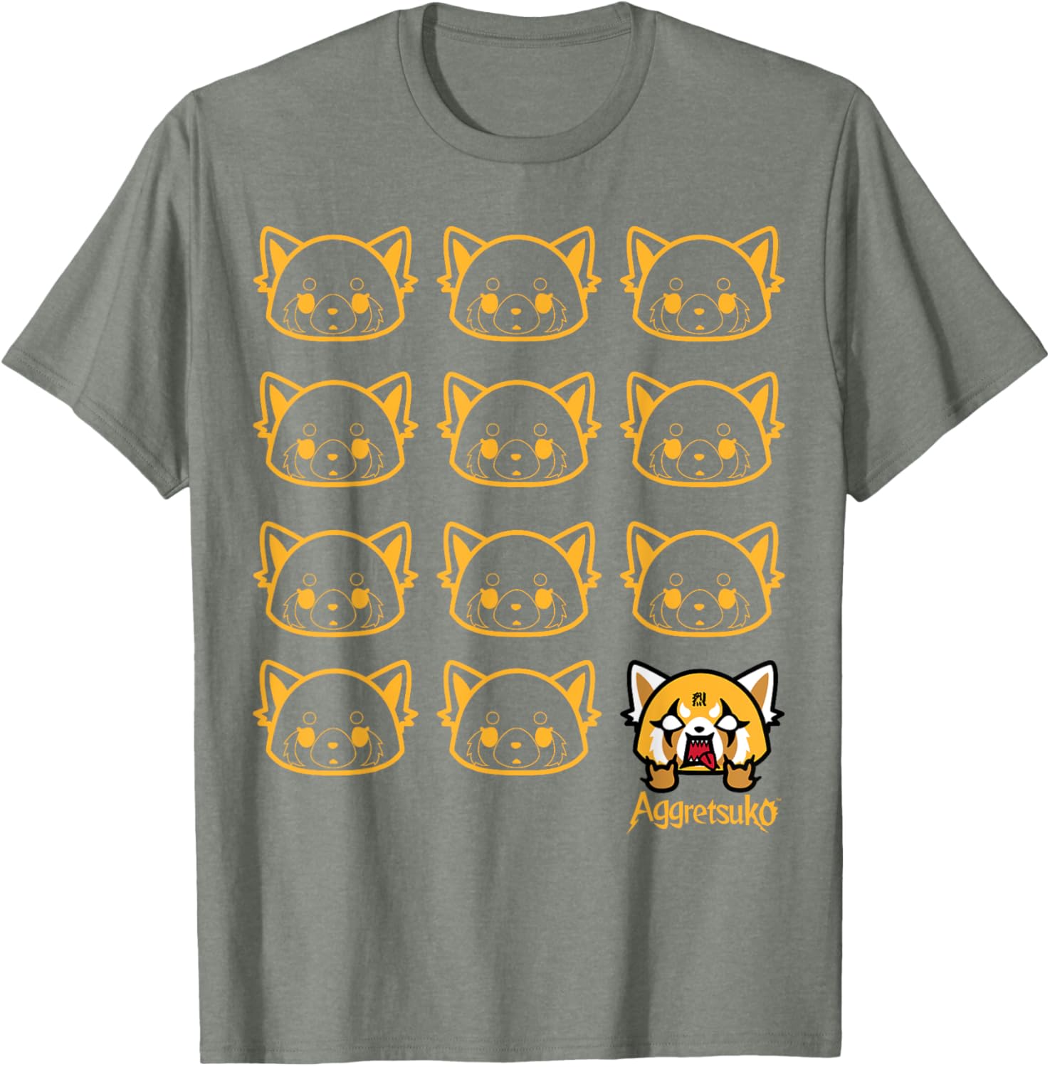 Aggretsuko Real T-Shirt for Fans – Comfortable Cartoon-themed Apparel - 20