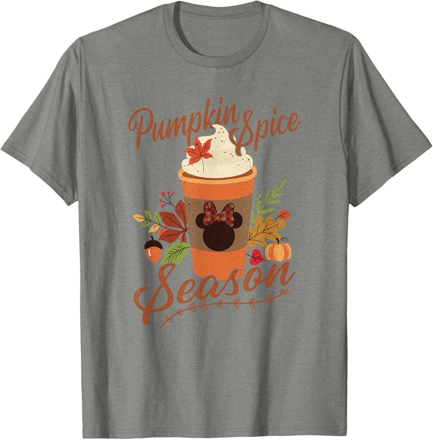 Disney Mickey And Friends Pumpkin Spice T-Shirt for Fall Fun - 2