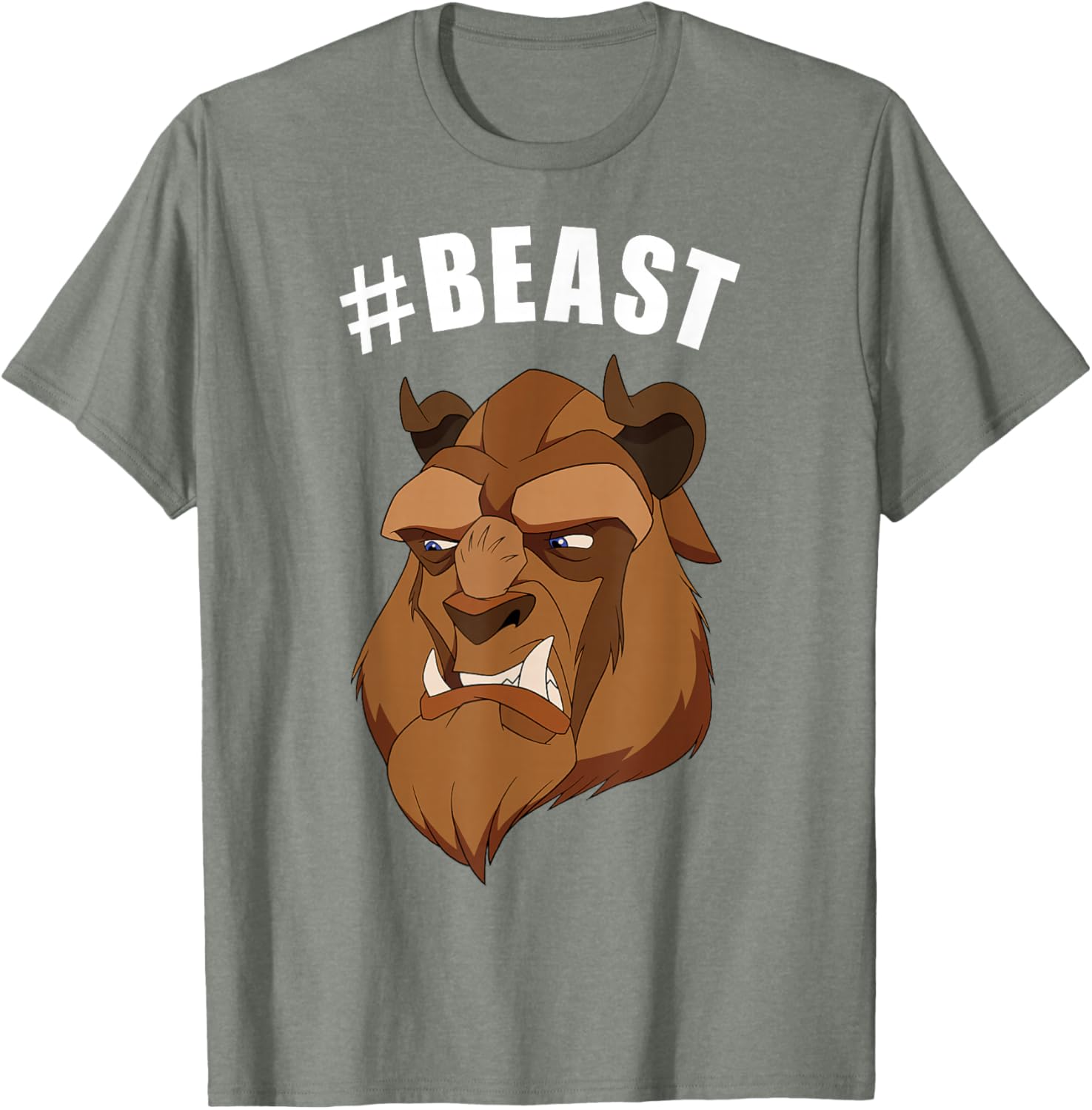 Disney Beauty and the Beast Beast Portrait T-Shirt for Fans and Collectors - 1
