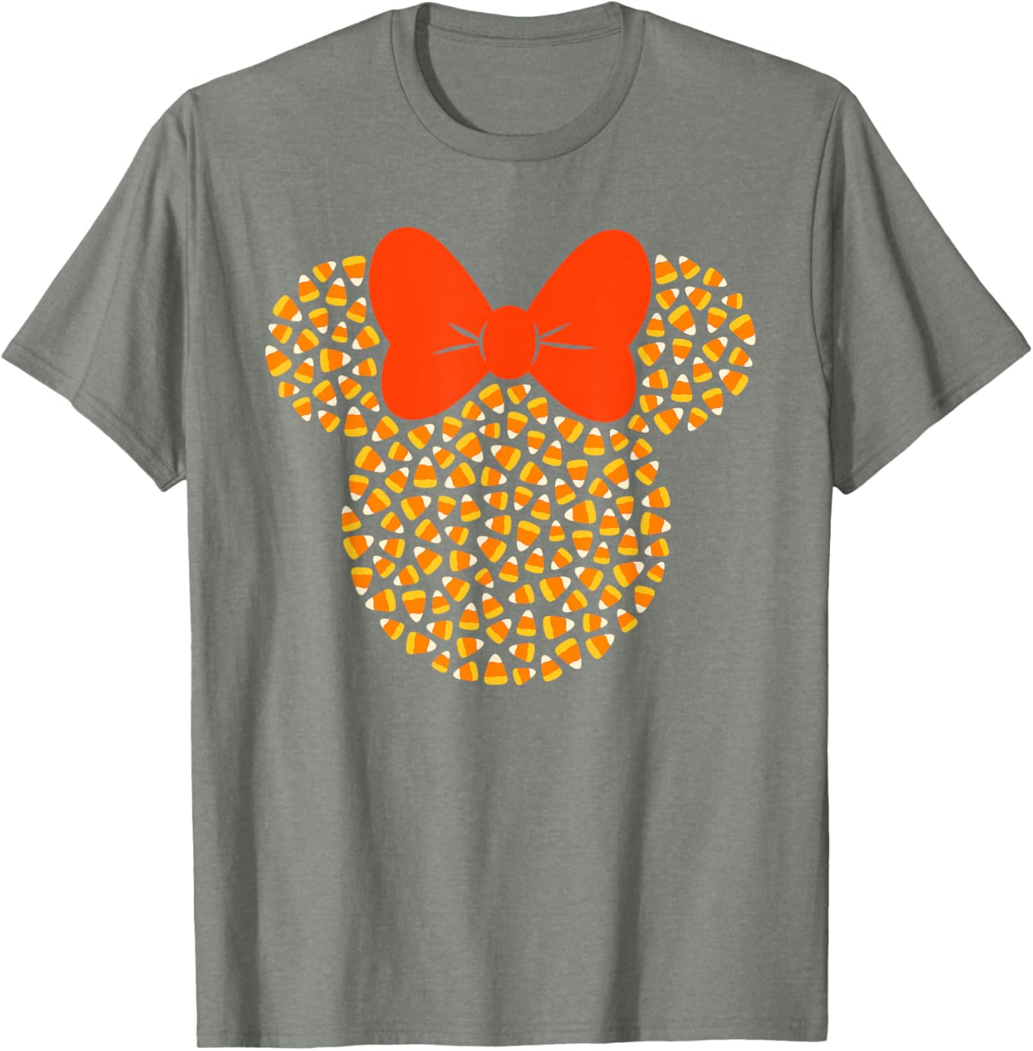 Disney Minnie Mouse Candy Corn Halloween T-Shirt for Fun Fall Celebrations - 25