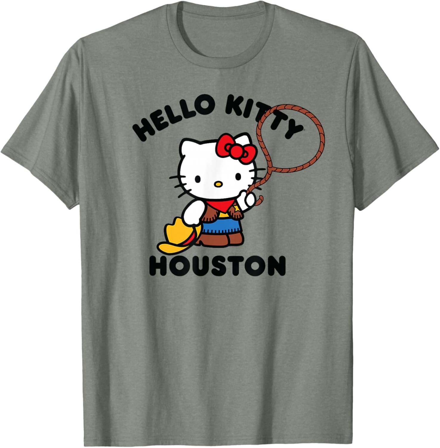 Hello Kitty Cowgirl T-Shirt Houston Texas Cute Western Apparel for Kids - 13