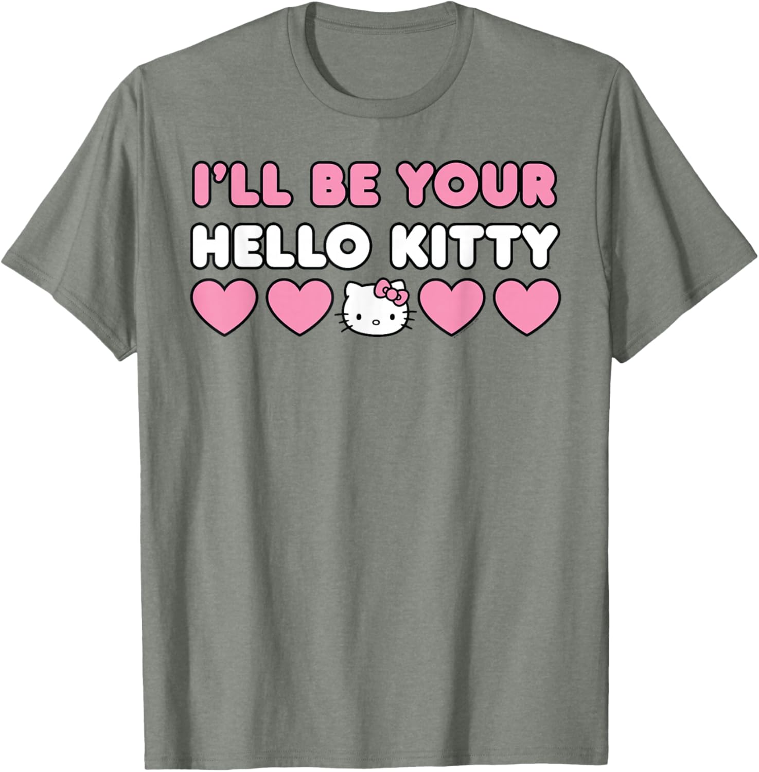 Cute Hello Kitty Couples Matching Valentine's Day T-Shirt for Lovers - 18