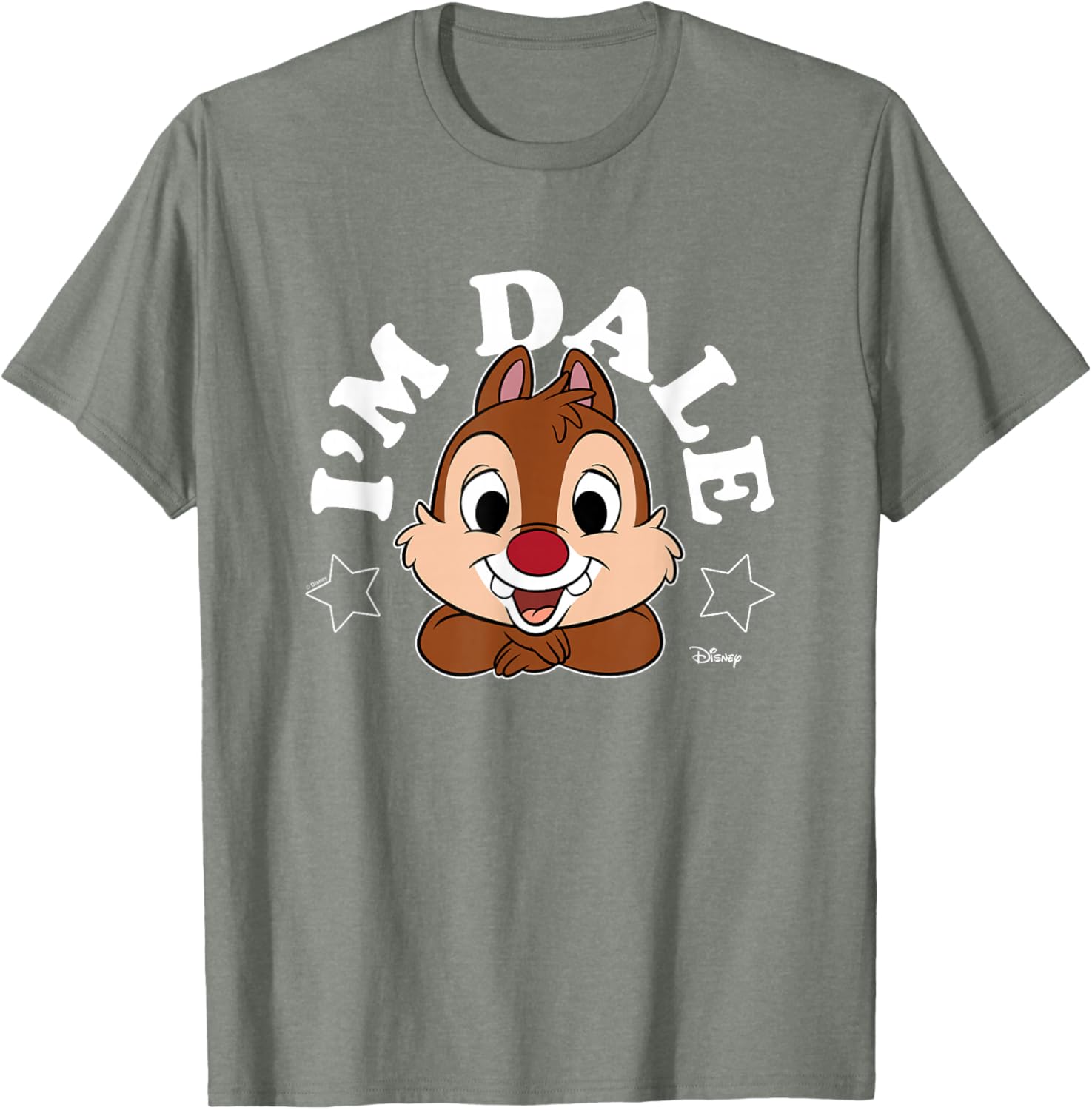 Chip 'N Dale Rescue Rangers I'm Dale T-Shirt for Fans of Classic Characters - 8