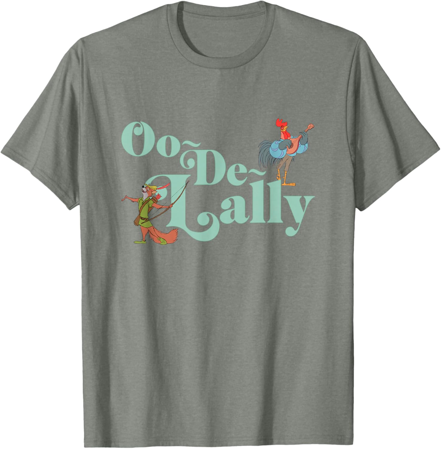 Disney Robin Hood Oo-De-Lally Quote T-Shirt for Fans and Collectors - 3