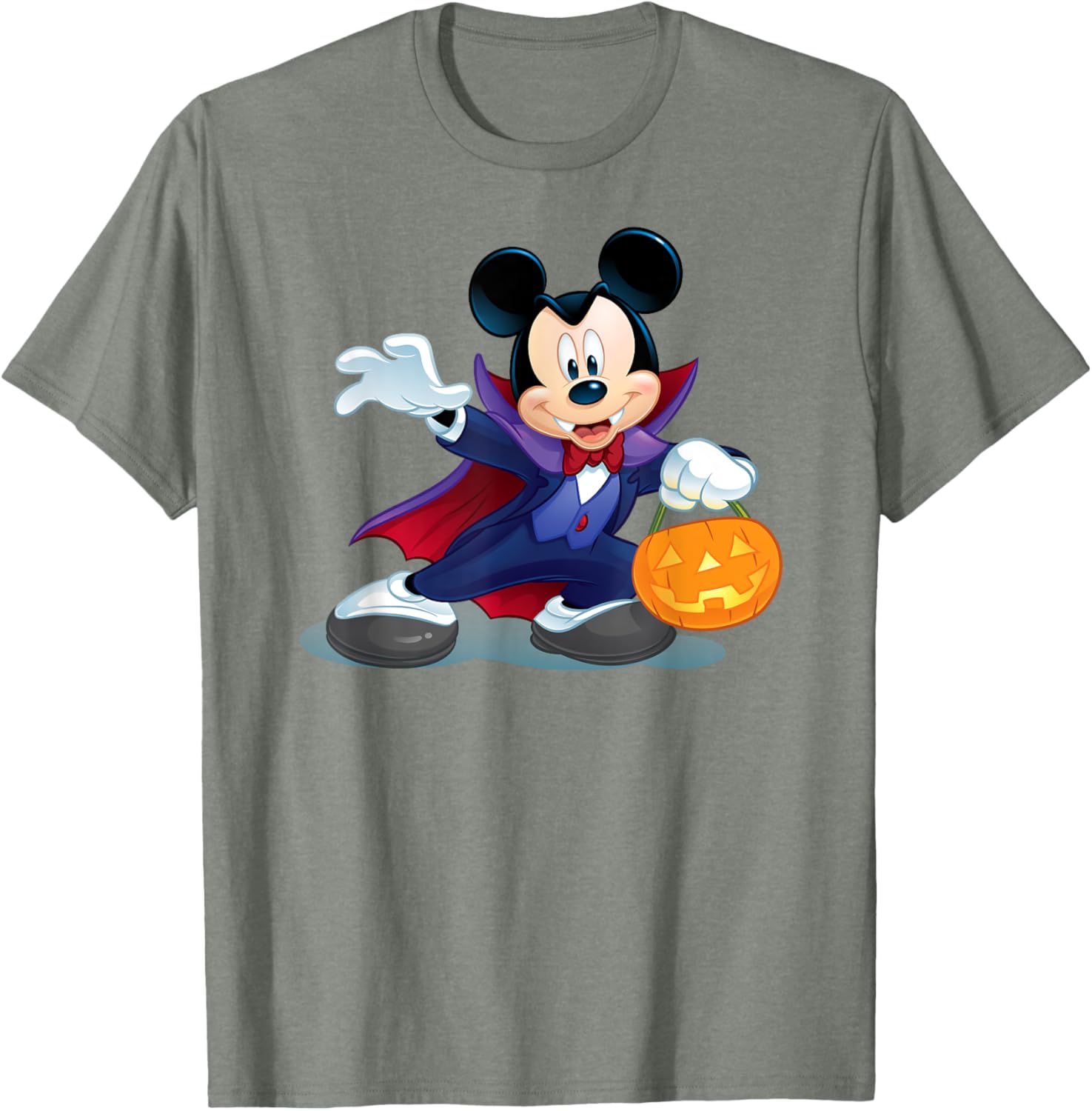 Disney Halloween Mickey Mouse Vampire T-Shirt for Fun Holiday Style - 8