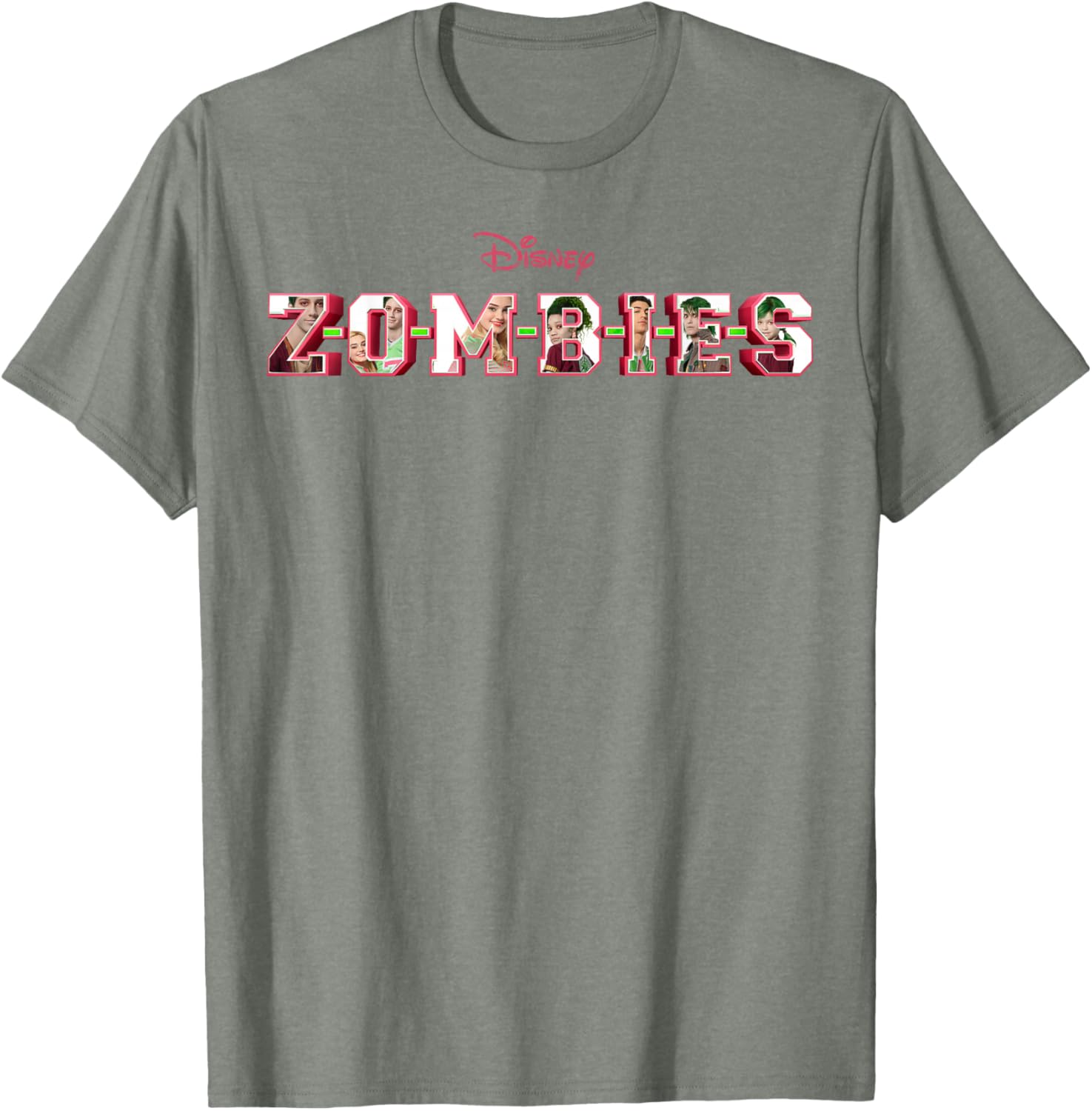 Zombies Movie Logo Character Fill T-Shirt for Fans and Collectors - 6