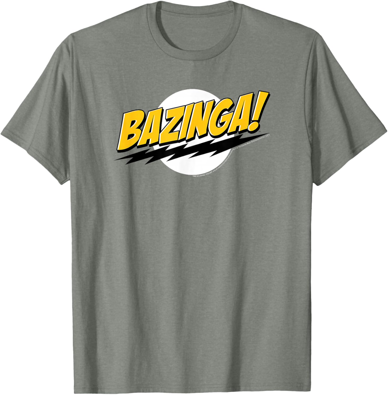 Big Bang Theory Bazinga Logo T-Shirt for Fans of Comedy TV Shows - 4