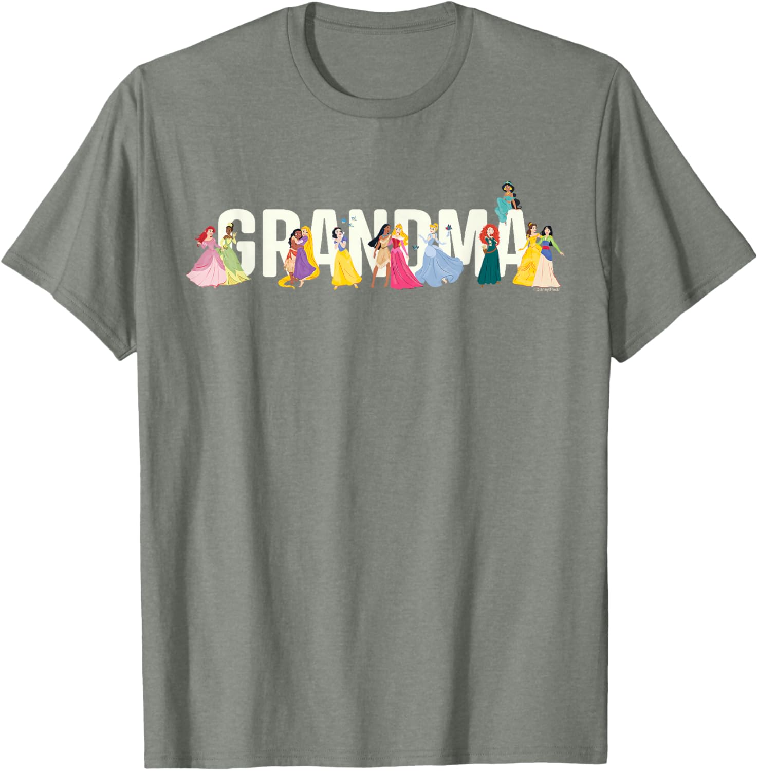 Disney Princess Squad Grandma Family Reunion T-Shirt for Vacations - 6