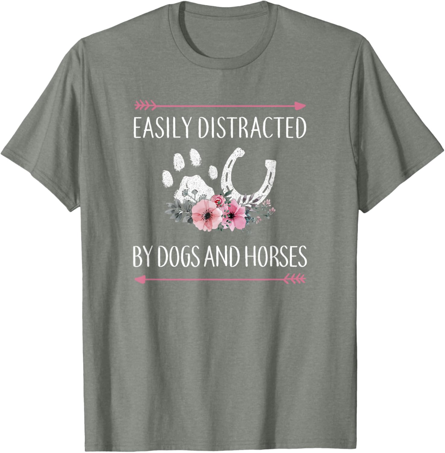 Horse Lover T-Shirt for Women, Teens, and Girls - Cute Horse Design - 20