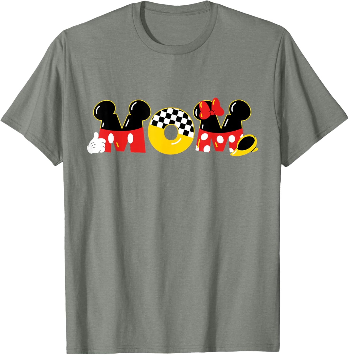 Disney Mickey Minnie Mouse Mom Mother's Day Birthday T-Shirt Gift - 4