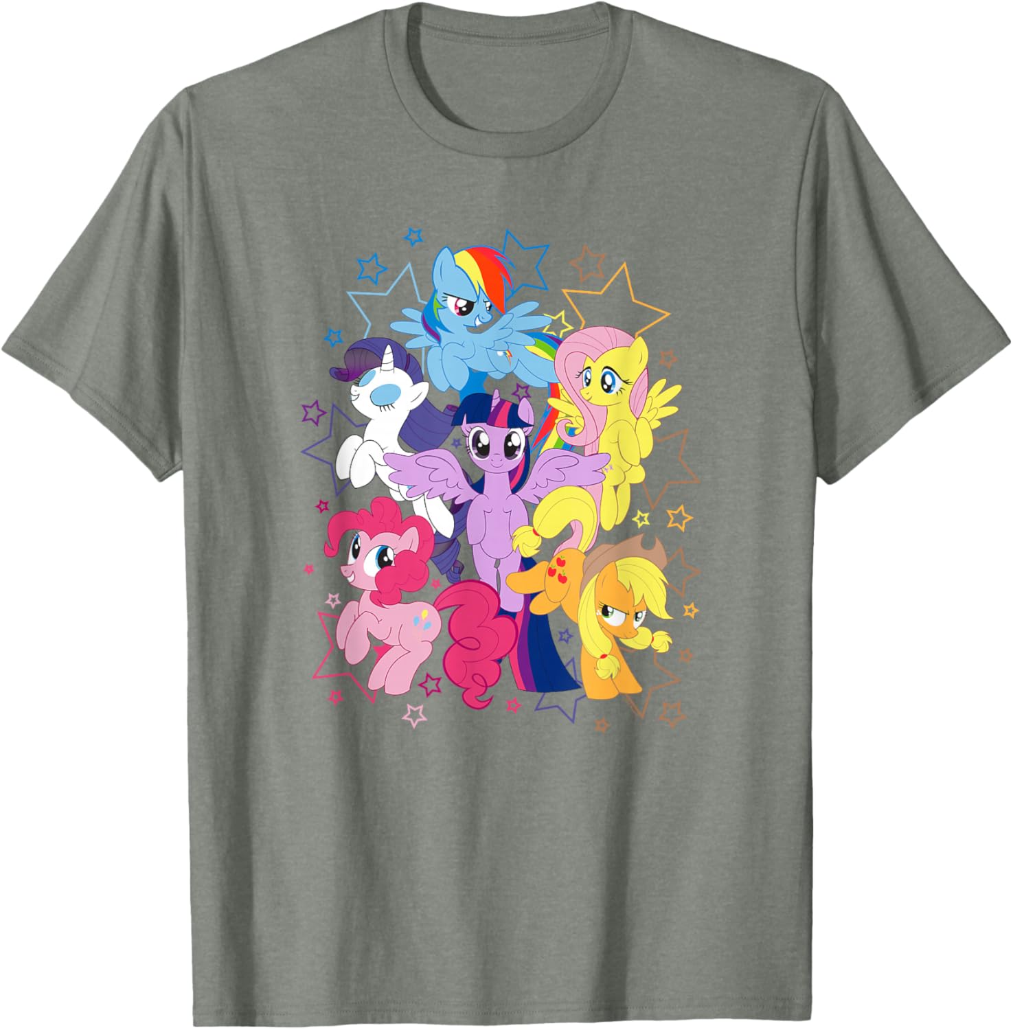 My Little Pony Friendship Is Magic Starry Group Shot T-Shirt for Fans - 6