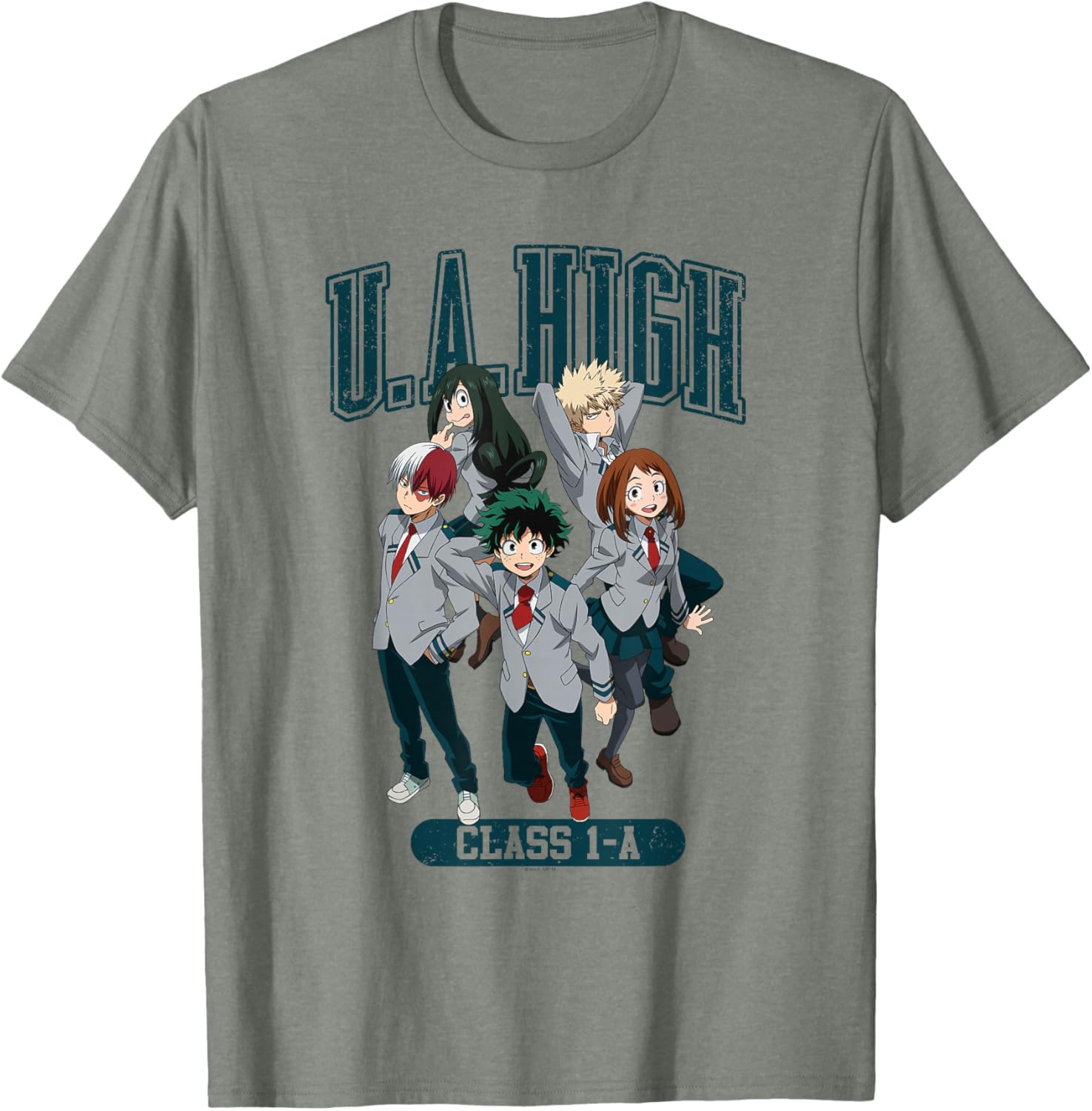 My Hero Academia UA Class 1A Uniform Anime T-Shirt for Fans - 3