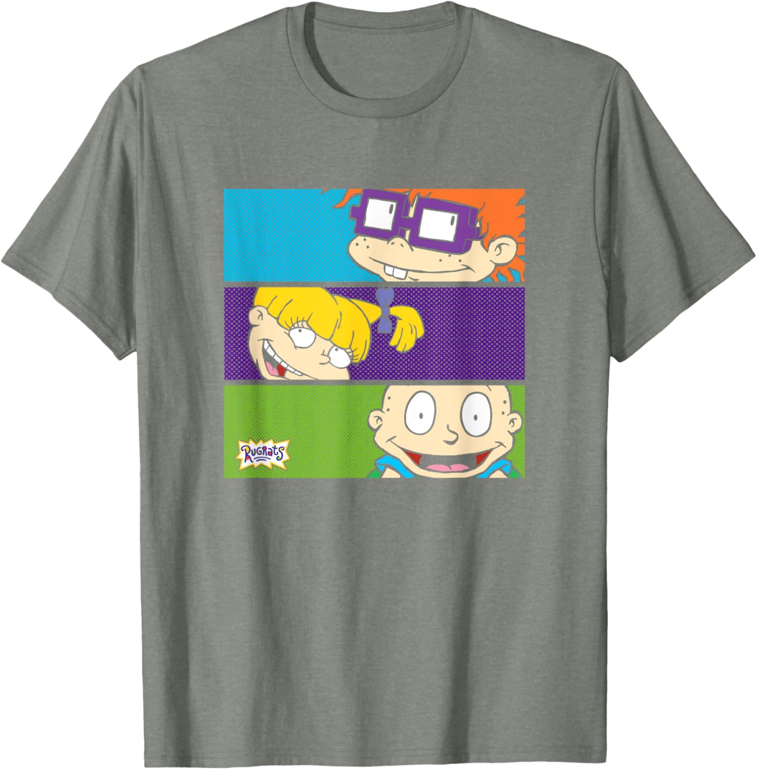 Mademark Rugrats T-Shirt Featuring Tommy, Angelica, and Chuckie Design - 1
