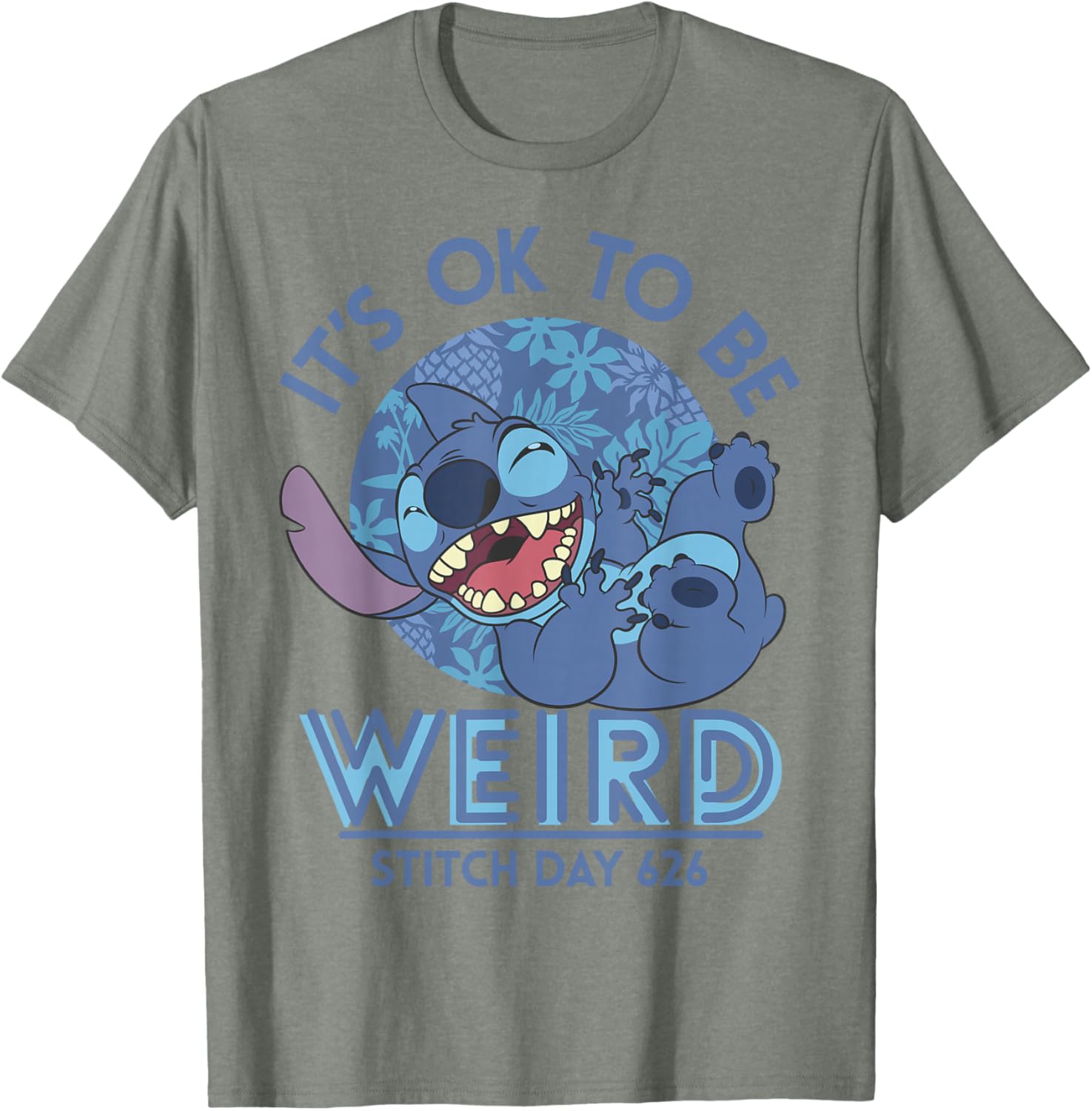 Disney Lilo & Stitch Stitch Day It's OK To Be Weird T-Shirt for Fans - 2