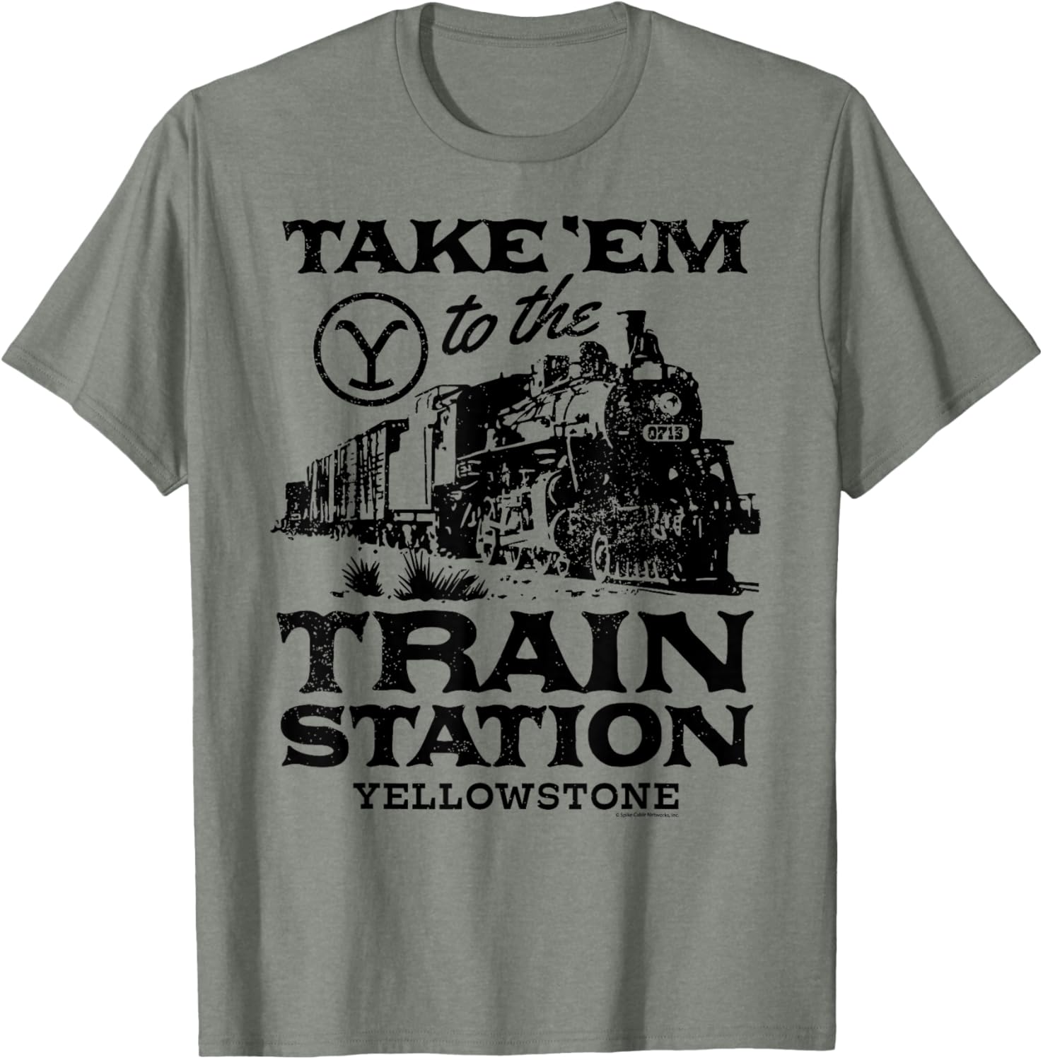 Yellowstone Take Em To The Train Station T-Shirt for Fans and Collectors - 5