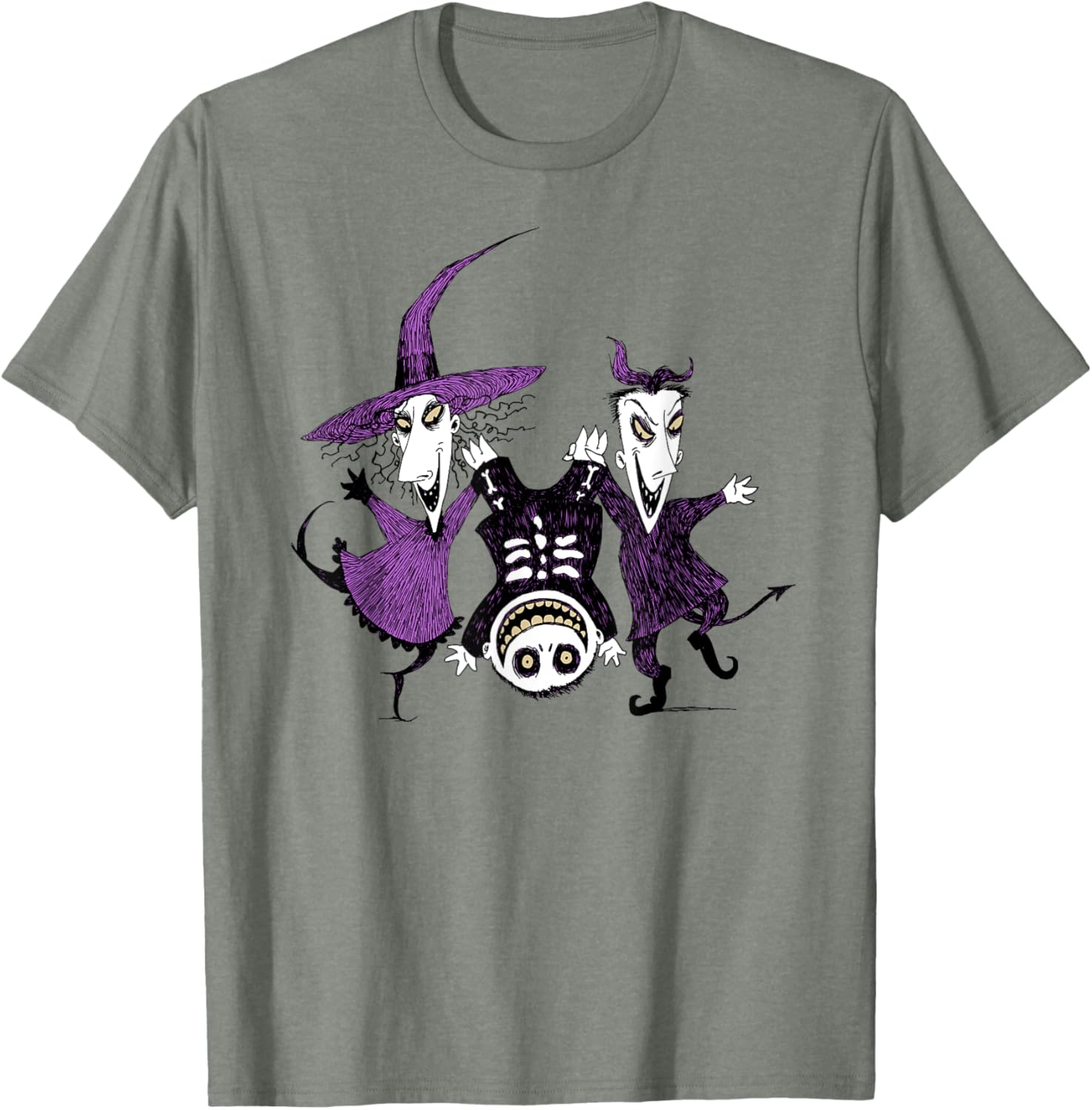 Disney Halloween Nightmare Before Christmas Trick or Treat T-Shirt for Fun - 14