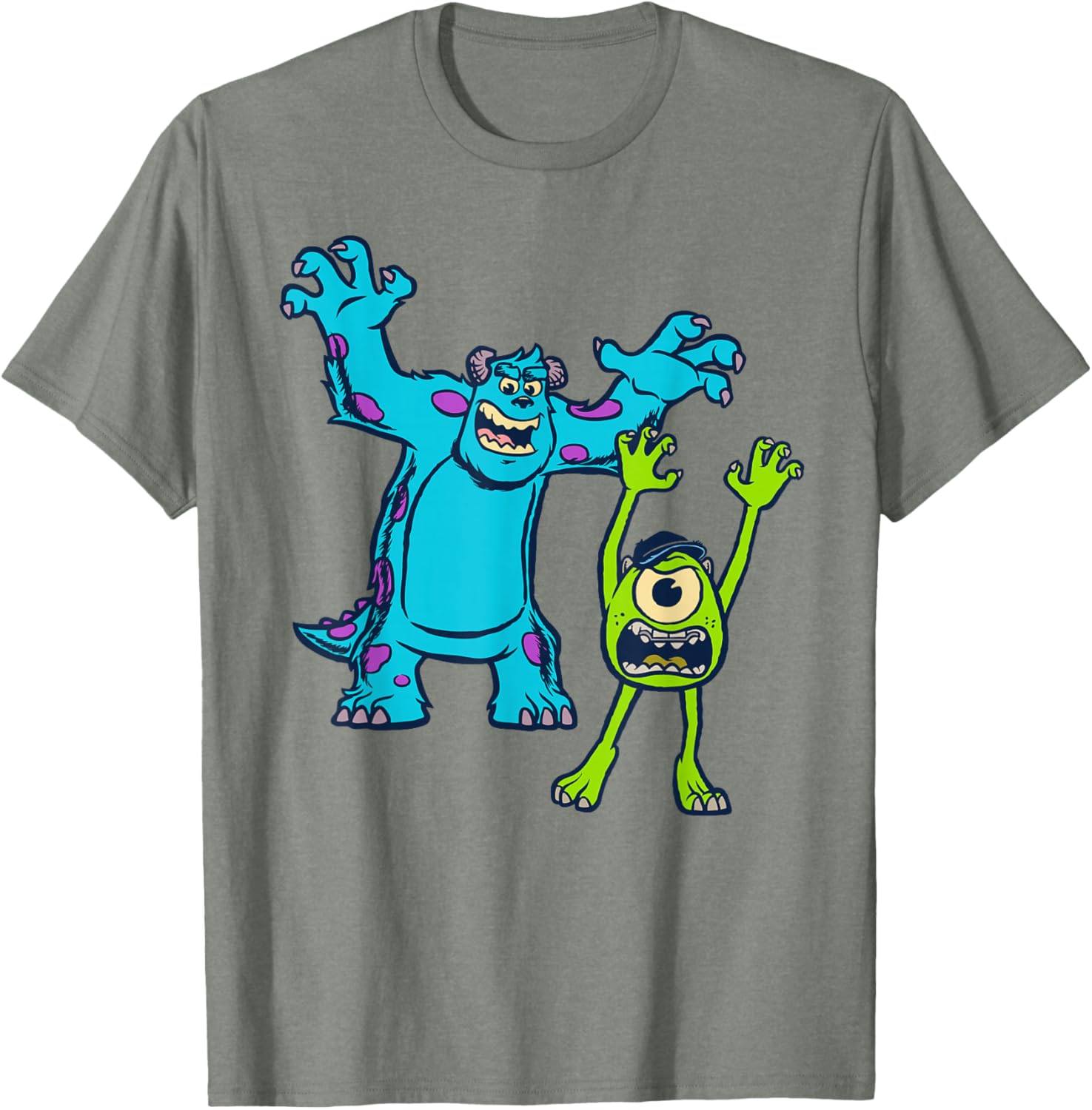 Cute Disney Pixar Monsters University Sulley and Mike T-Shirt for Kids - 6