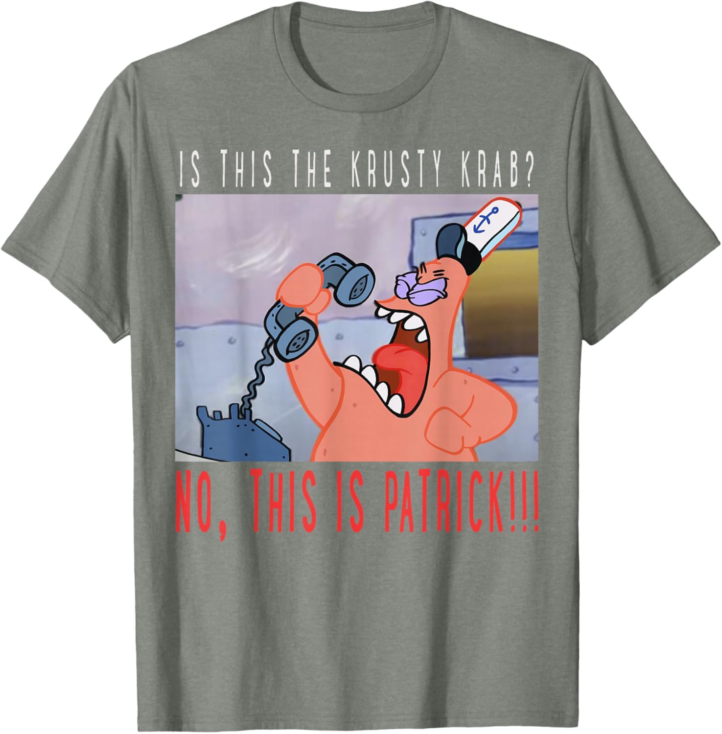 SpongeBob SquarePants No This Is Patrick T-Shirt for Fans and Collectors - 1
