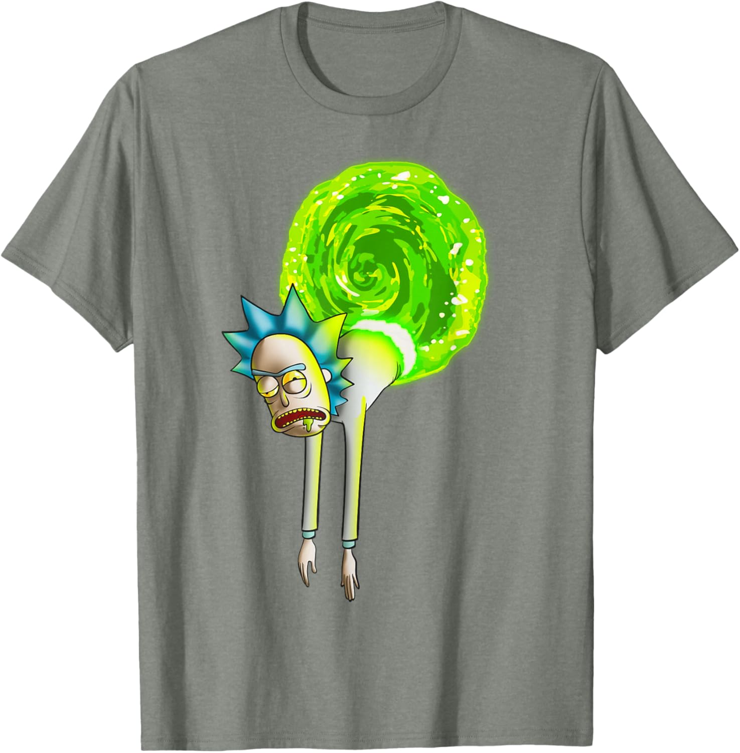 Crestfallen Rick T-Shirt by Mademark x Rick and Morty - Unique Graphic Tee - 7