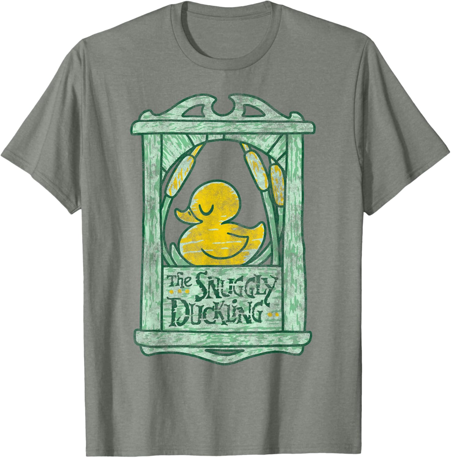 Disney Tangled The Snuggly Duckling Vintage T-Shirt for Fans - 1